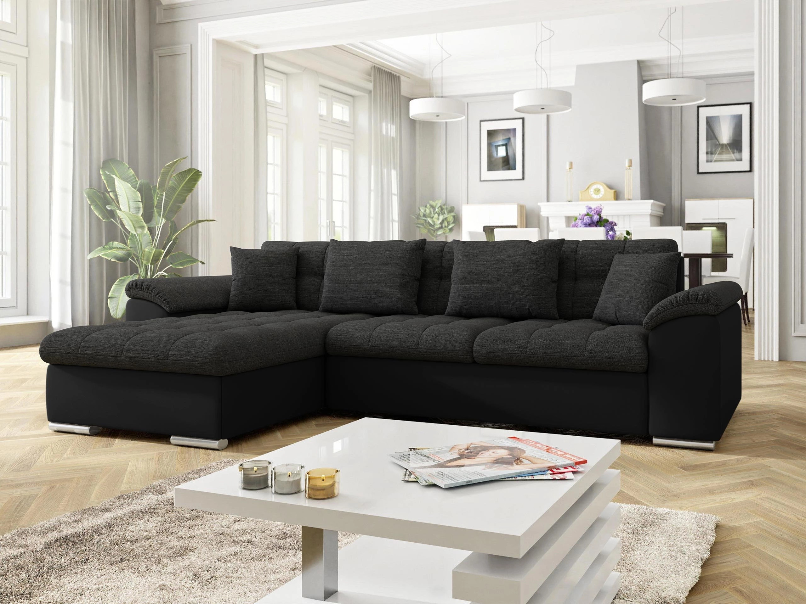 Corner sofa Comfivo Mica (Soft 011 + Soul 20)