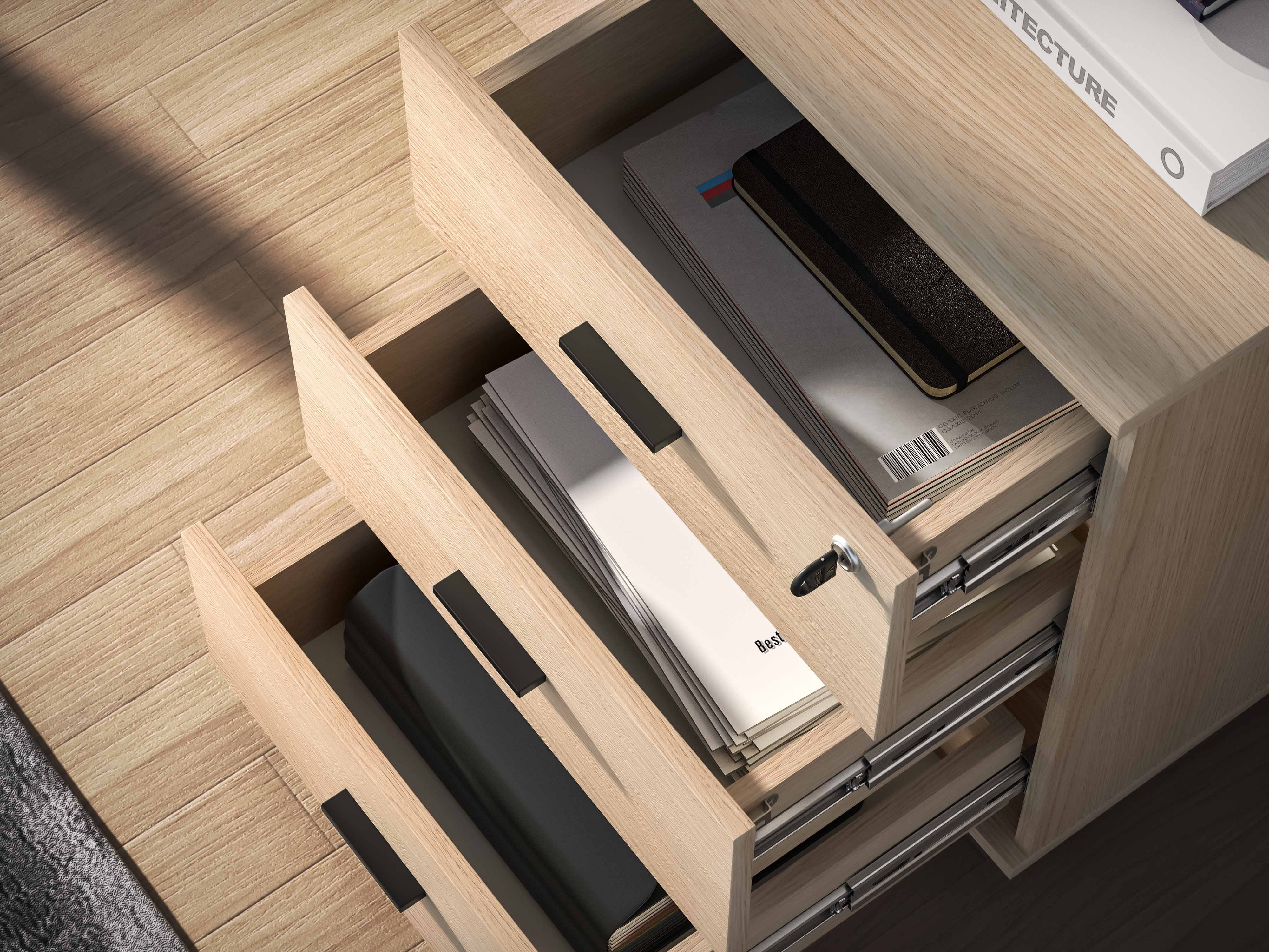 Under-desk pedestal Domseve 108