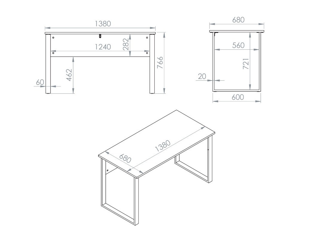Home office set Domseve 110