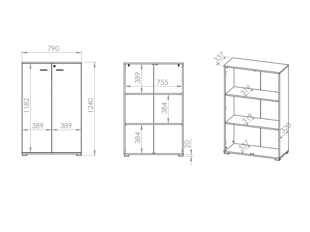 Home office set Domseve 110