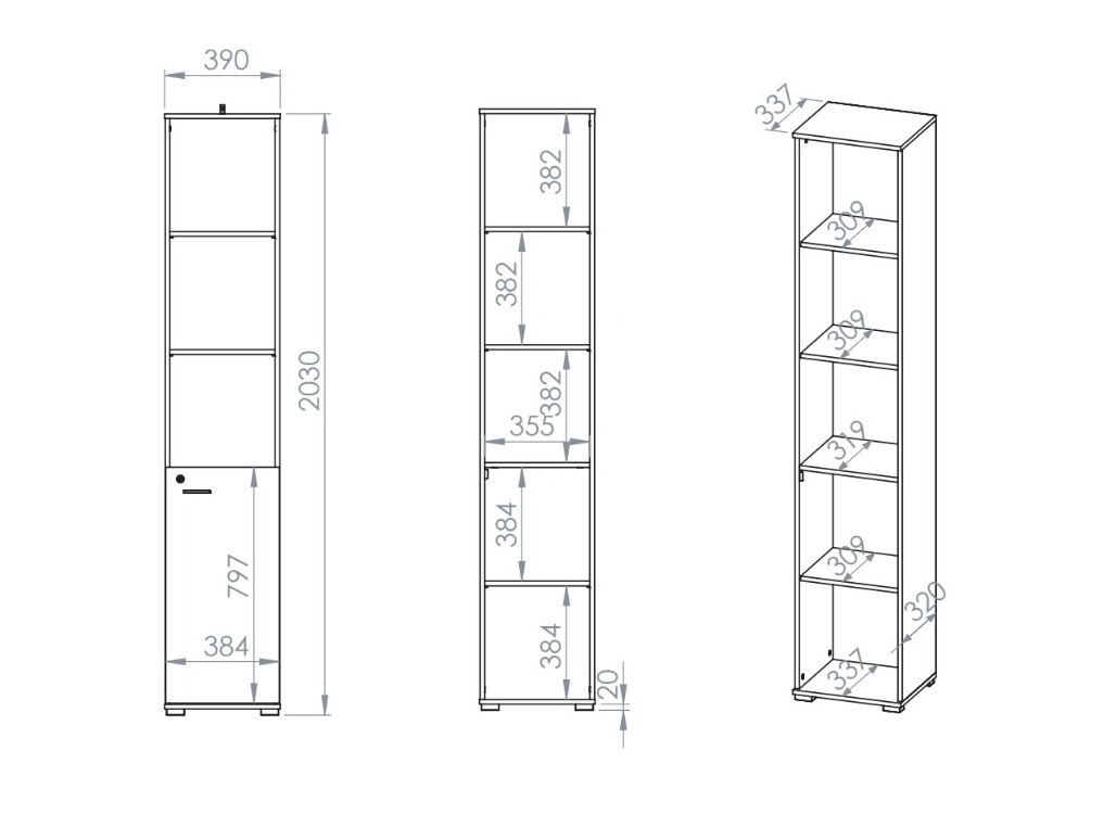 Home office set Domseve 110