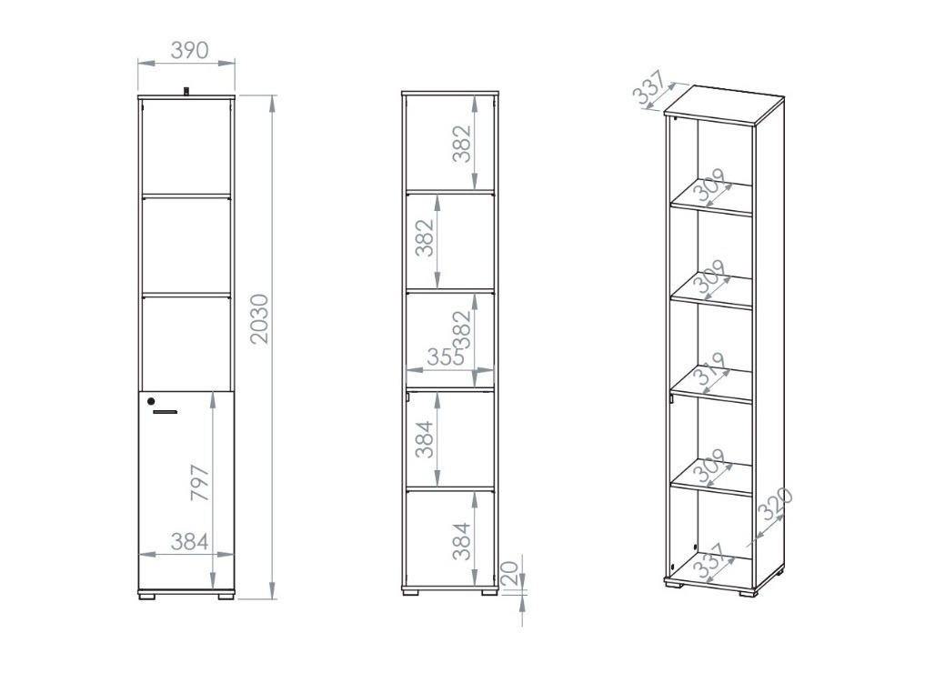 Home office set Domseve 111