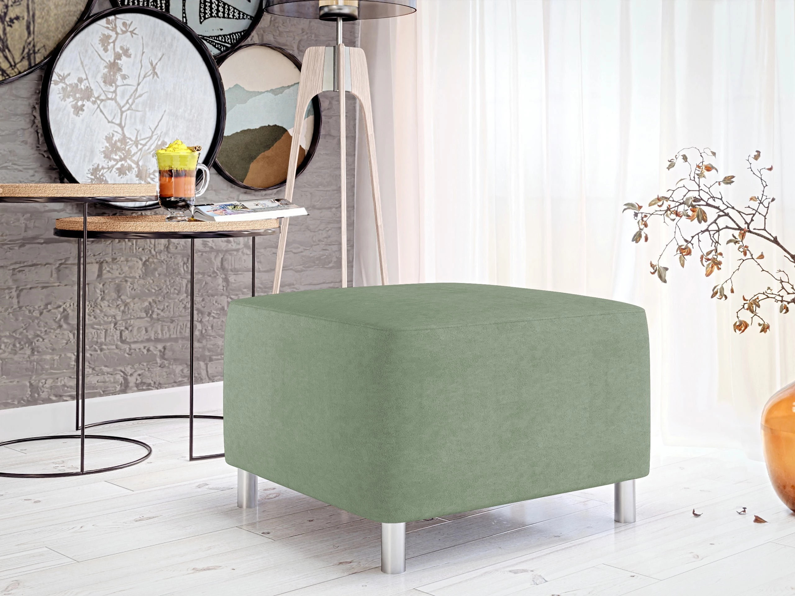 Ottoman Comfivo Artes (Uttario Velvet 2954)