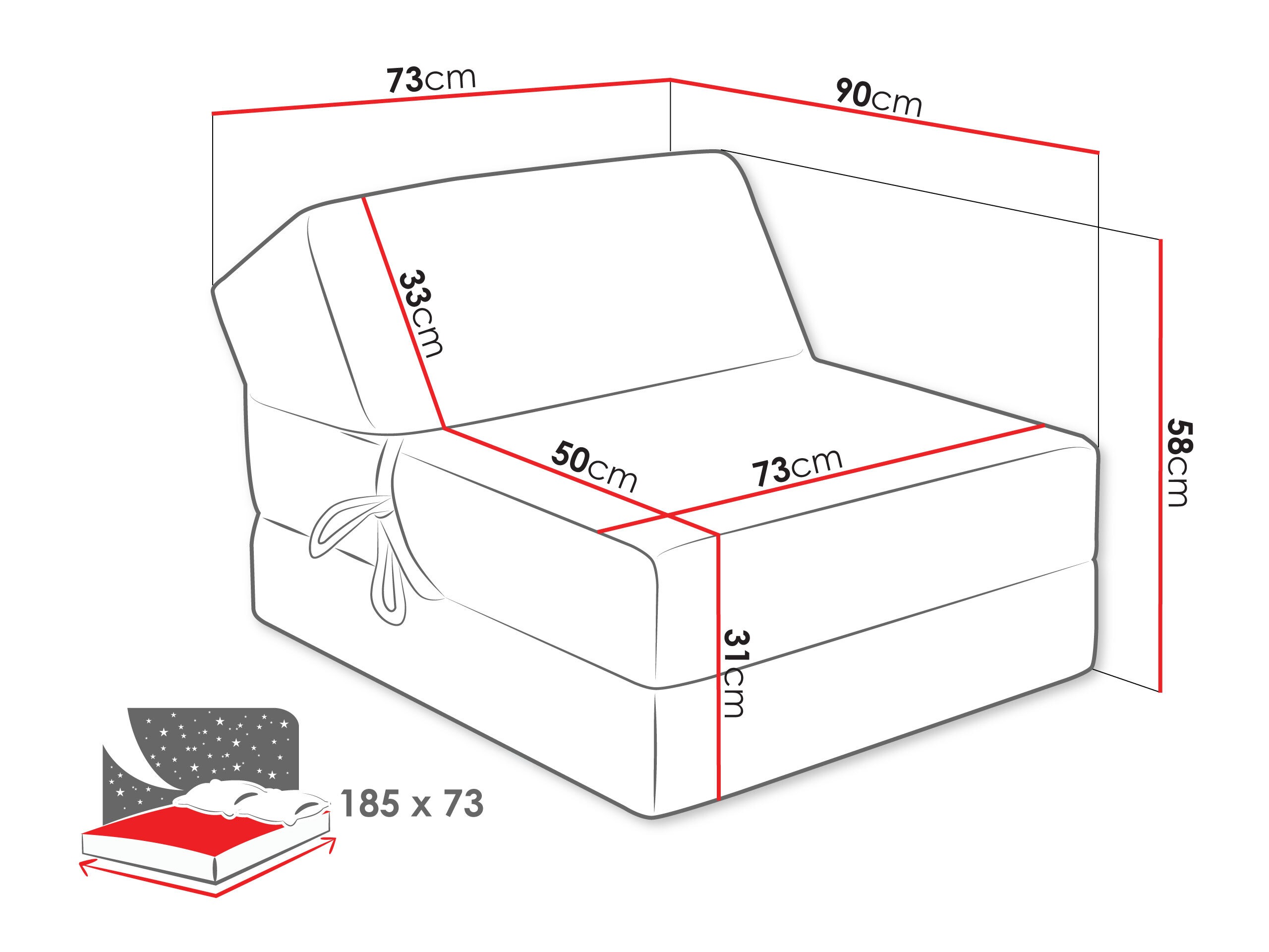 Armchair Comfivo Cosmos (Alova 36)