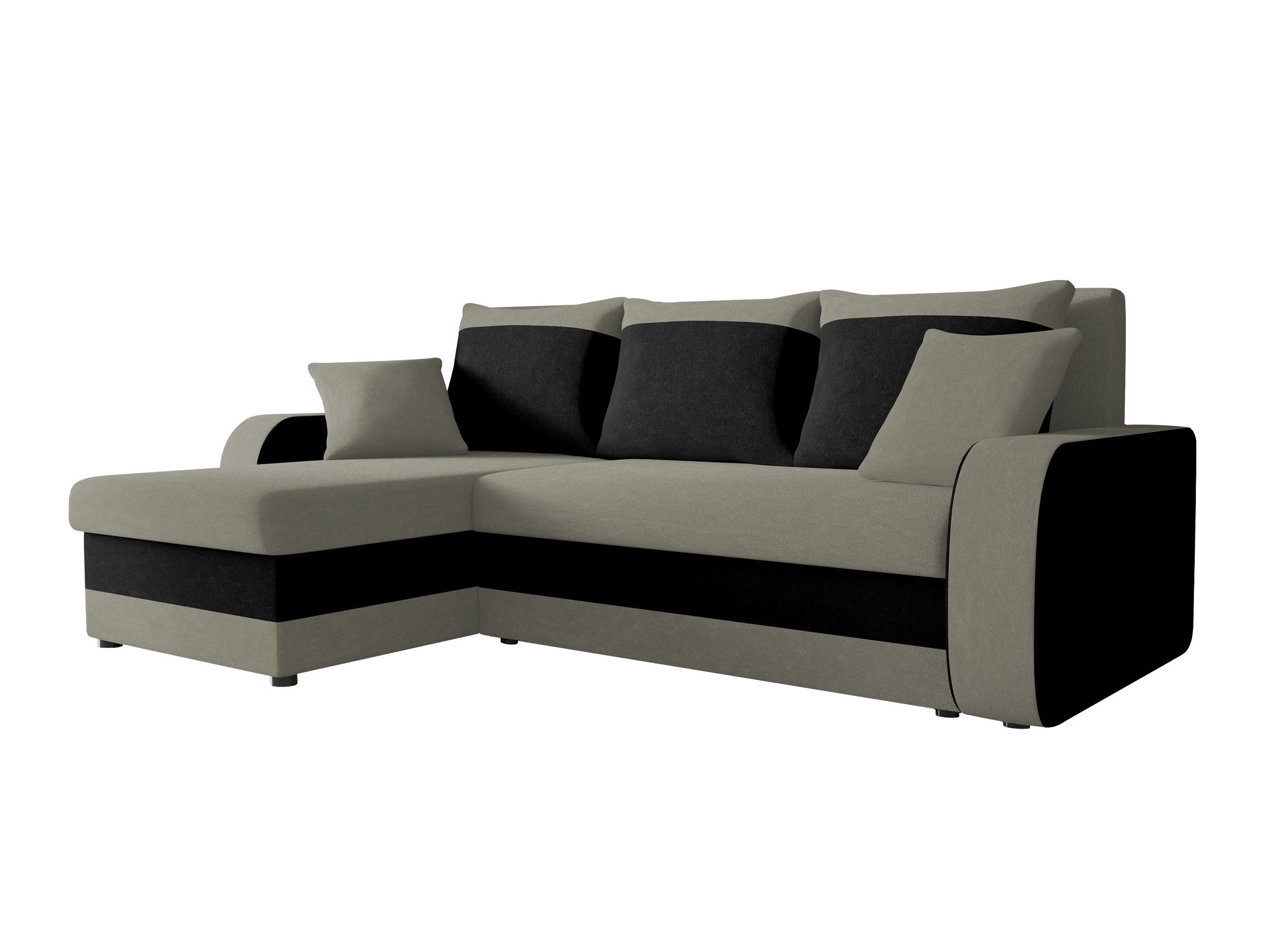 Corner sofa Comfivo Melissa I (Mikrofaza 0014 + Mikrofaza 0015)