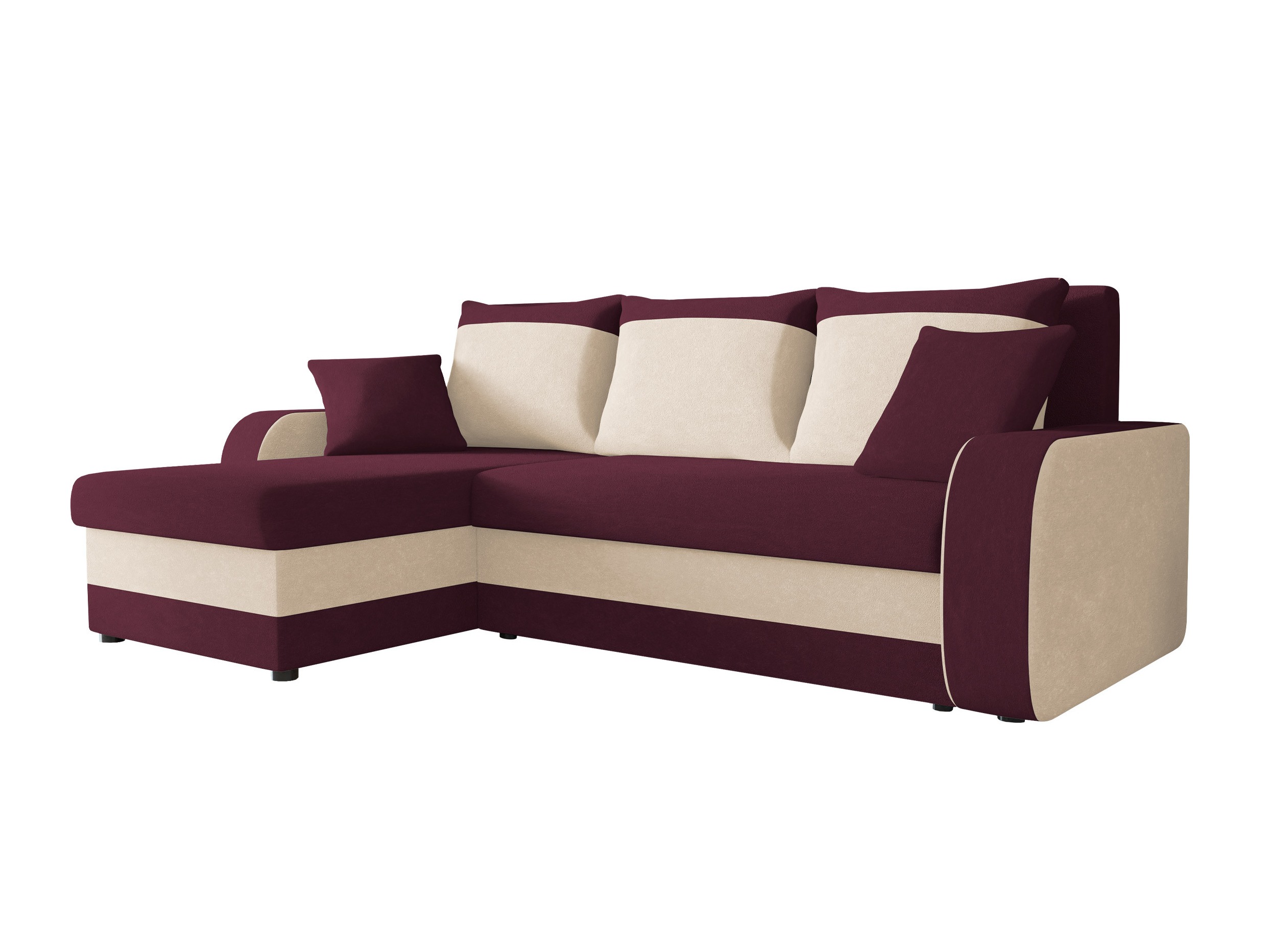 Corner sofa Comfivo Melissa I (Mikrofaza 0025 + Mikrofaza 0031)