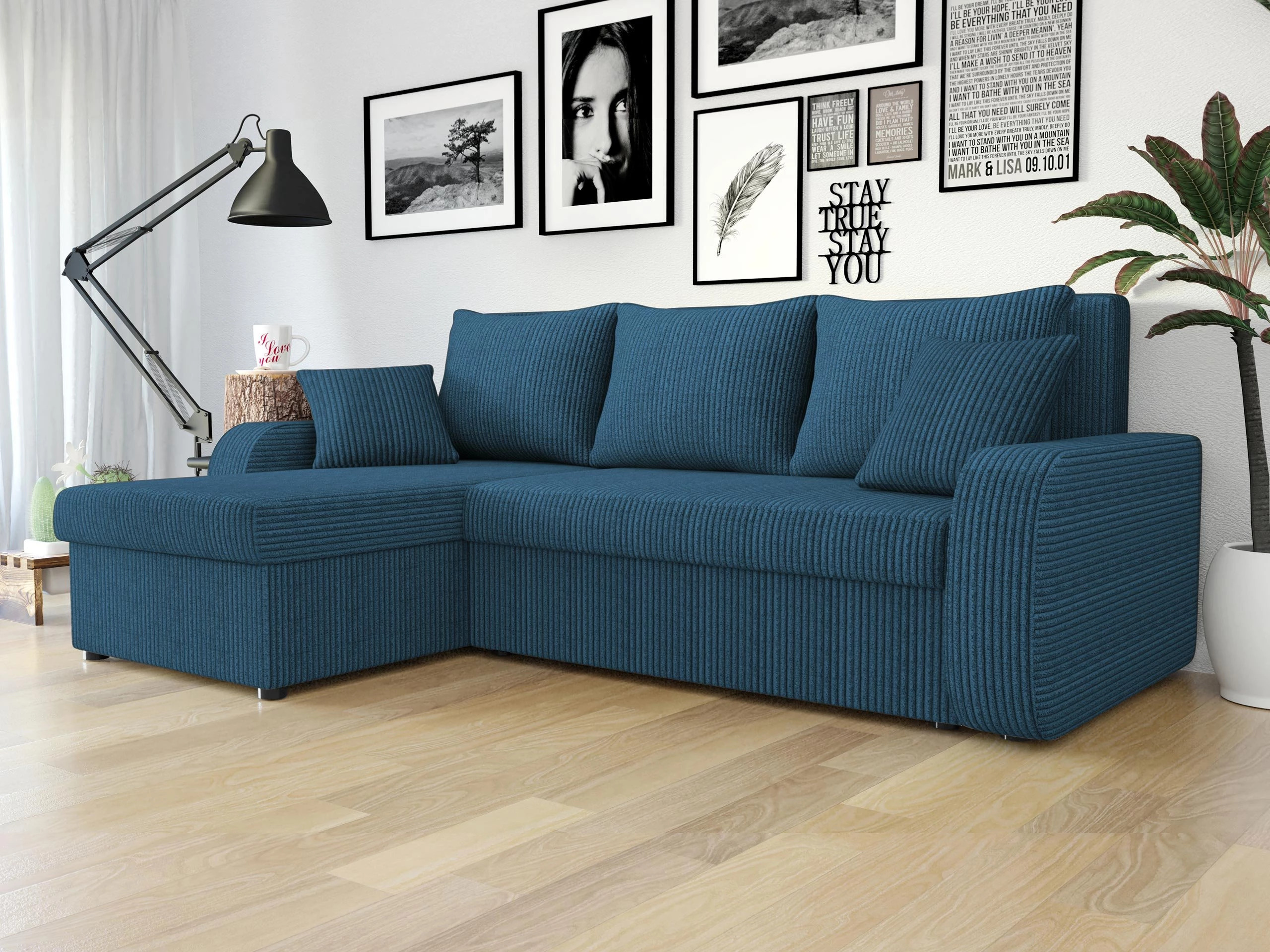 Corner sofa Comfivo Melissa I (Poso 05)
