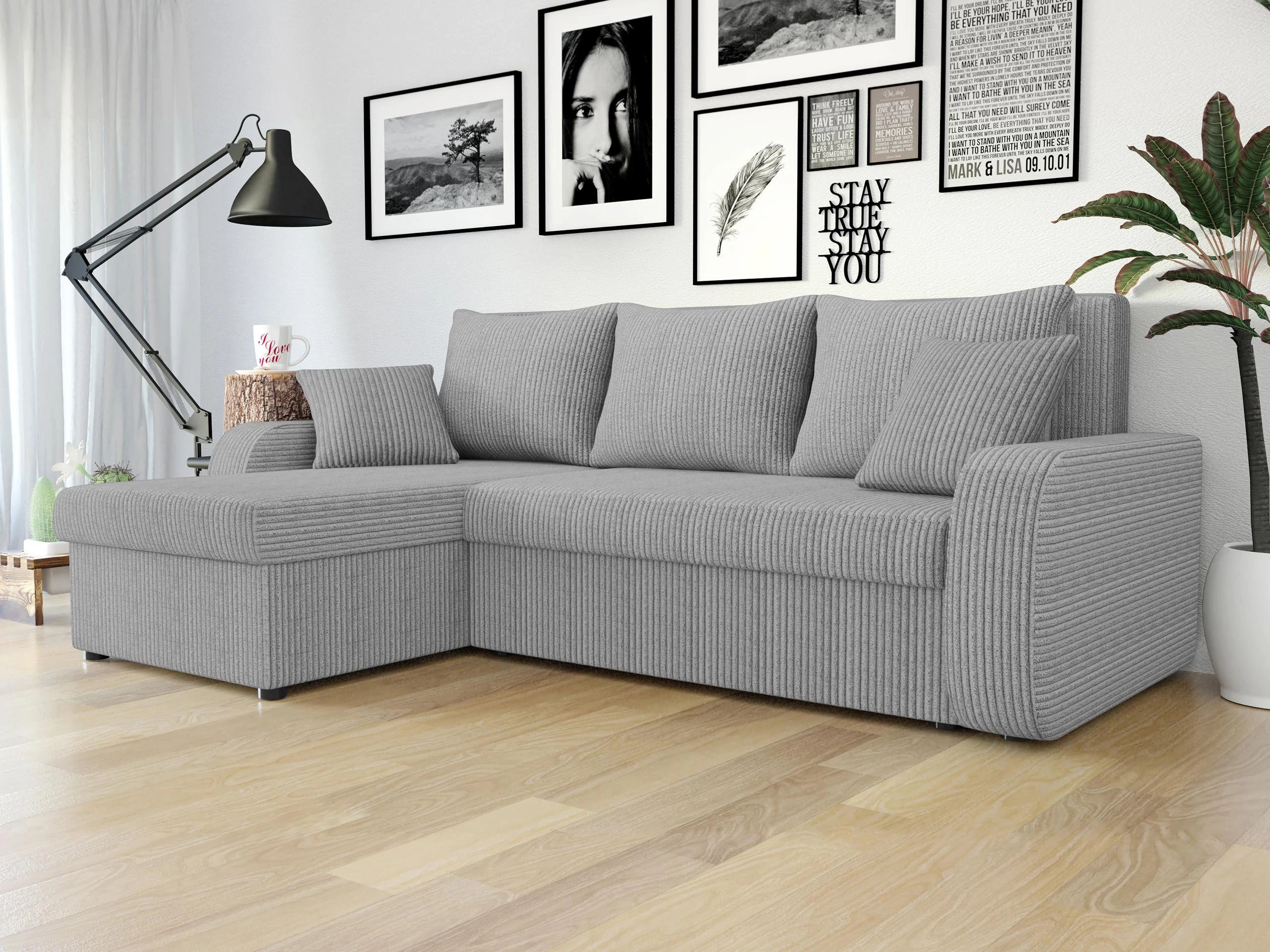 Corner sofa Comfivo Melissa I (Poso 110)
