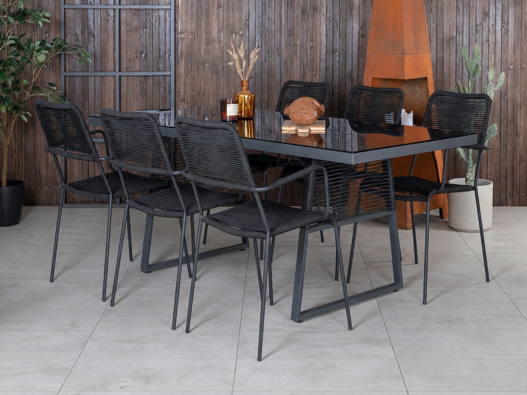 Table and chairs set Dallas 5291