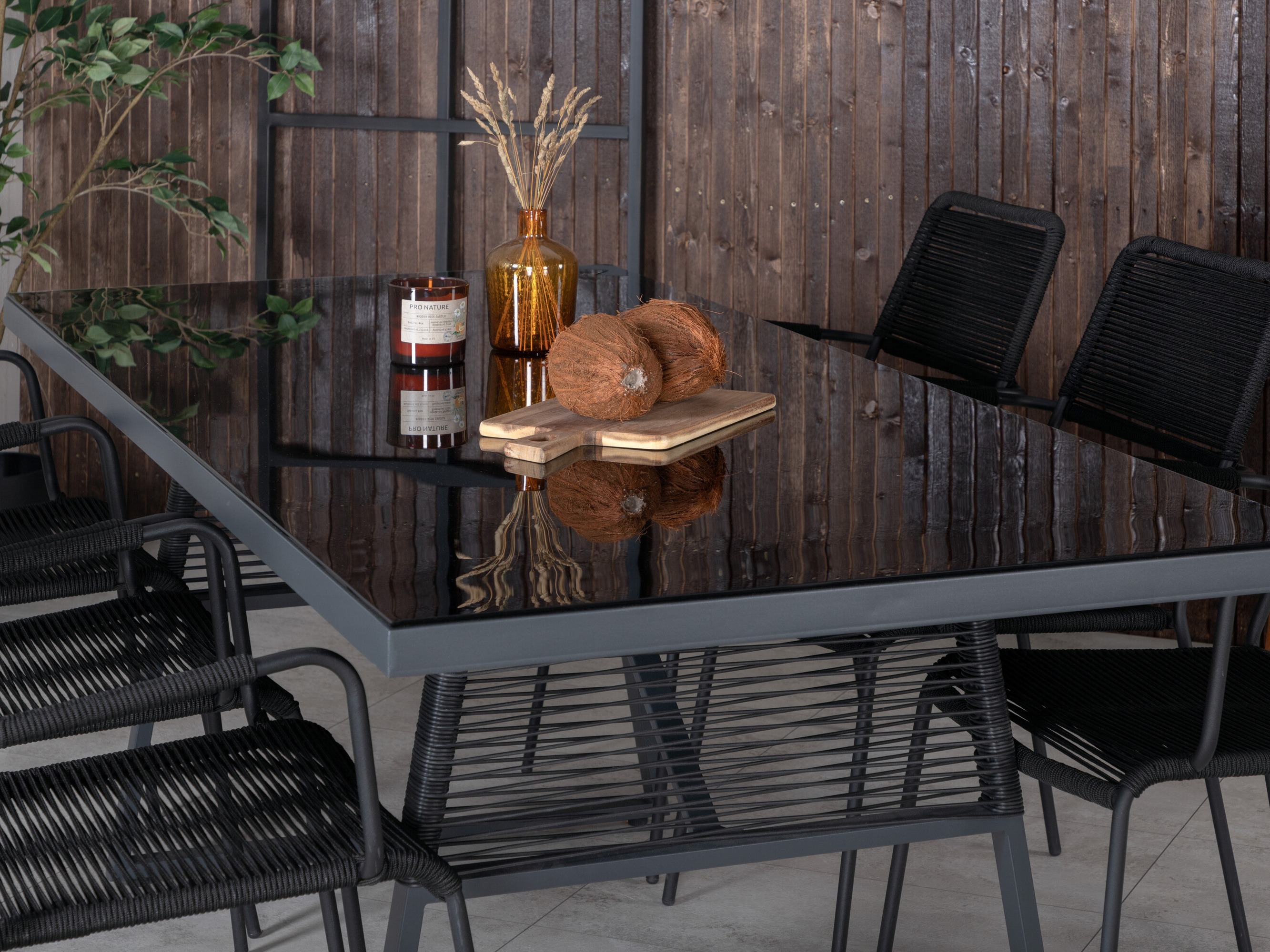 Table and chairs set Dallas 5291