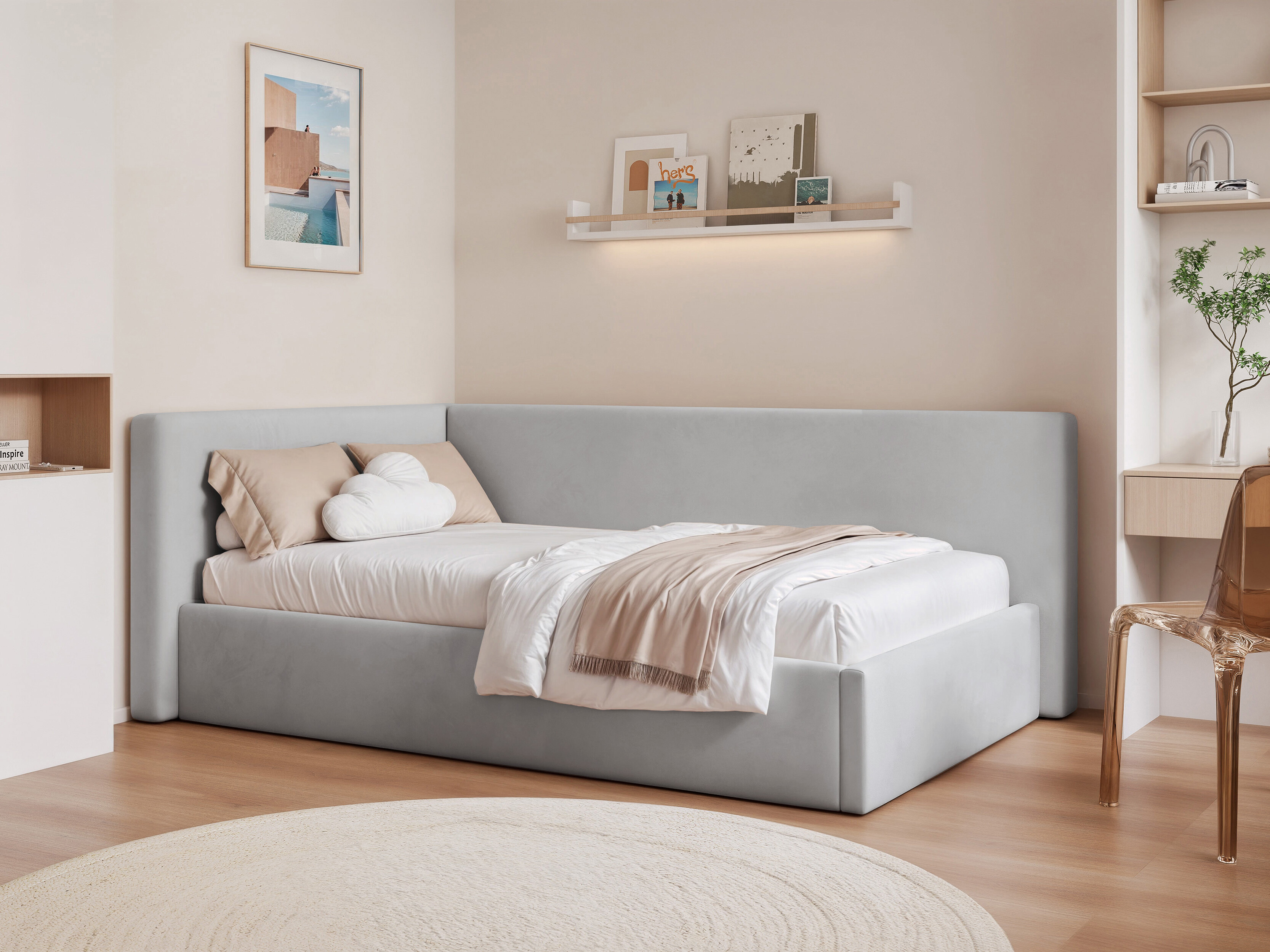 Bed Martinez 132 (Magic Velvet 2218)