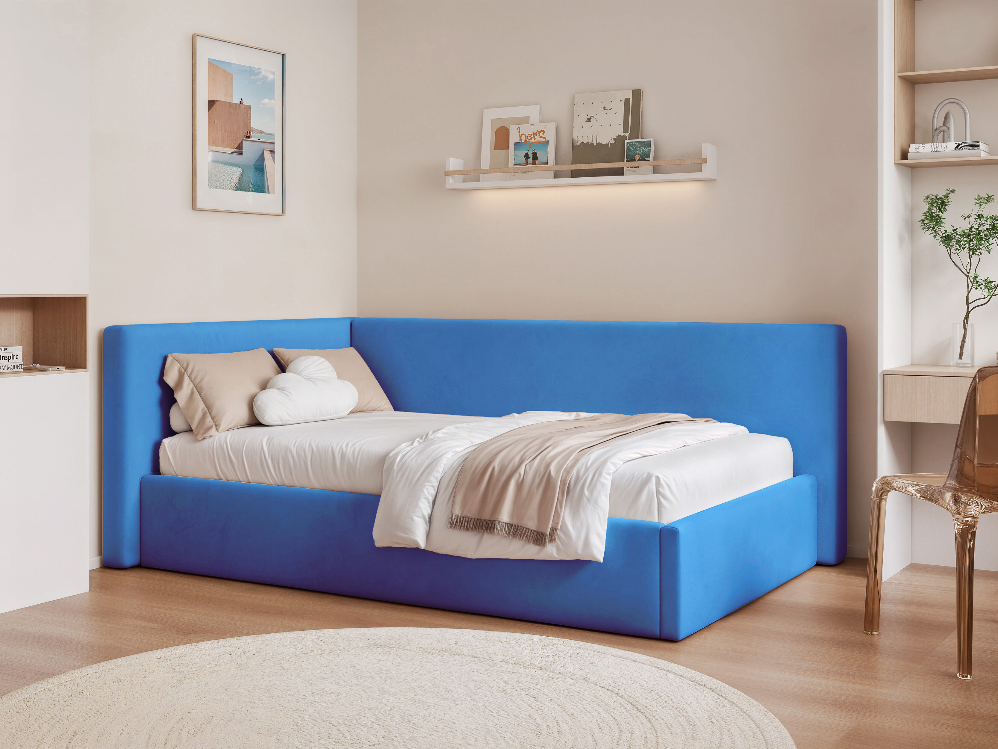 Bed Martinez 132 (Magic Velvet 2226)