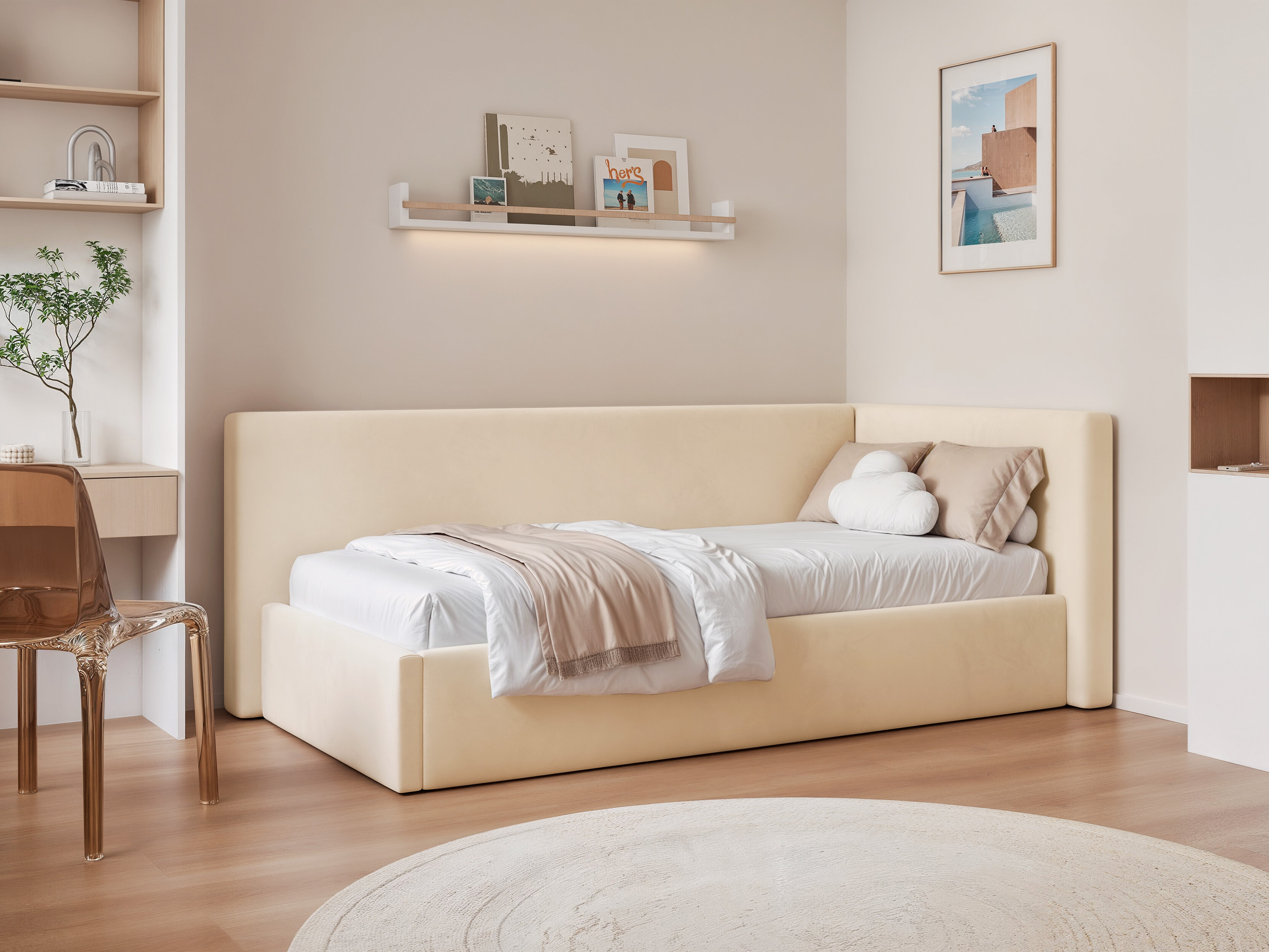 Bed Martinez 132 (Magic Velvet 2280)