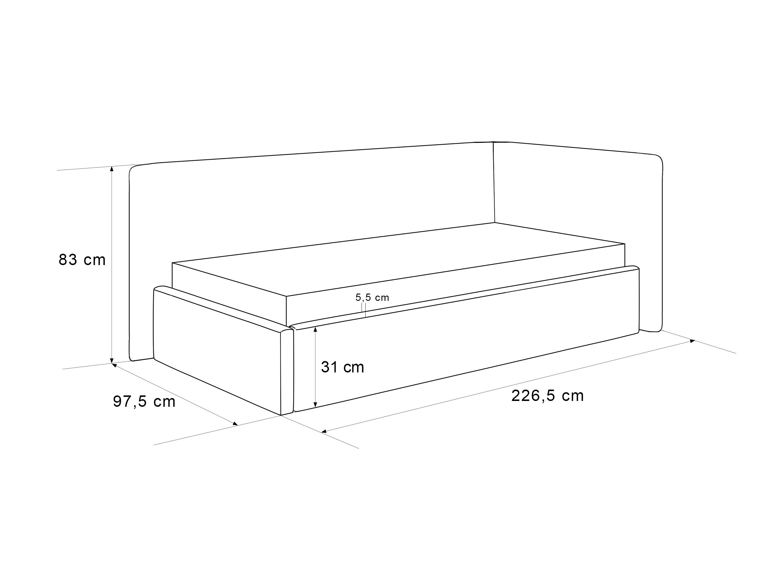 Bed Martinez 132 (Monte 58)