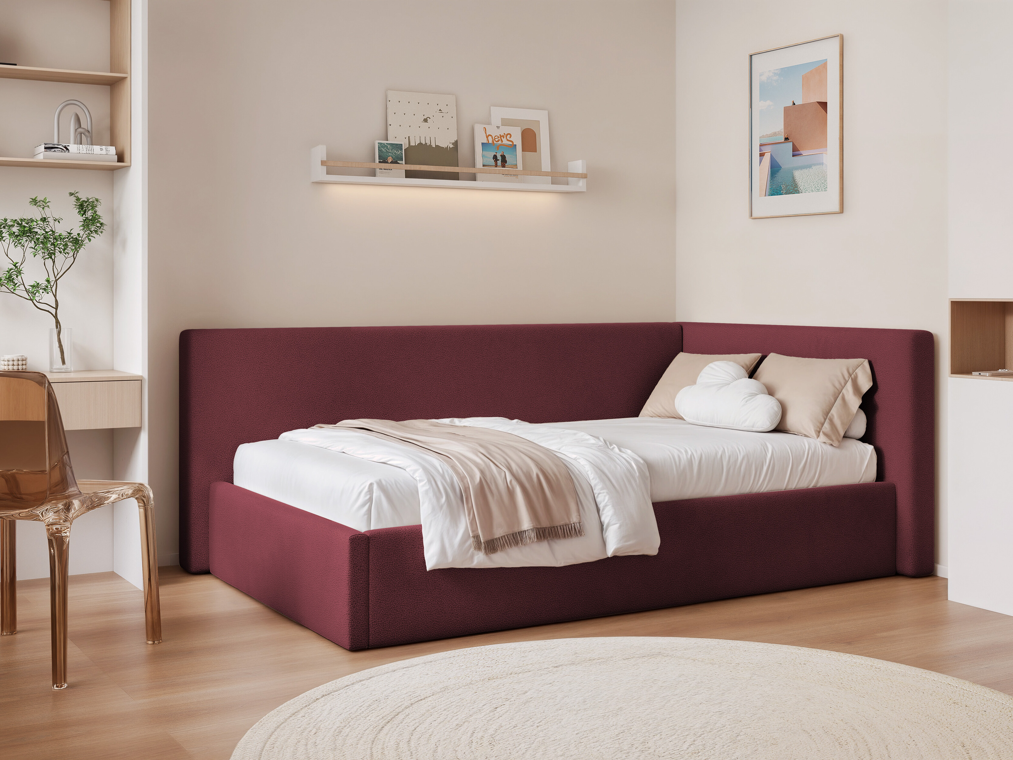 Bed Martinez 132 (Sand 59)