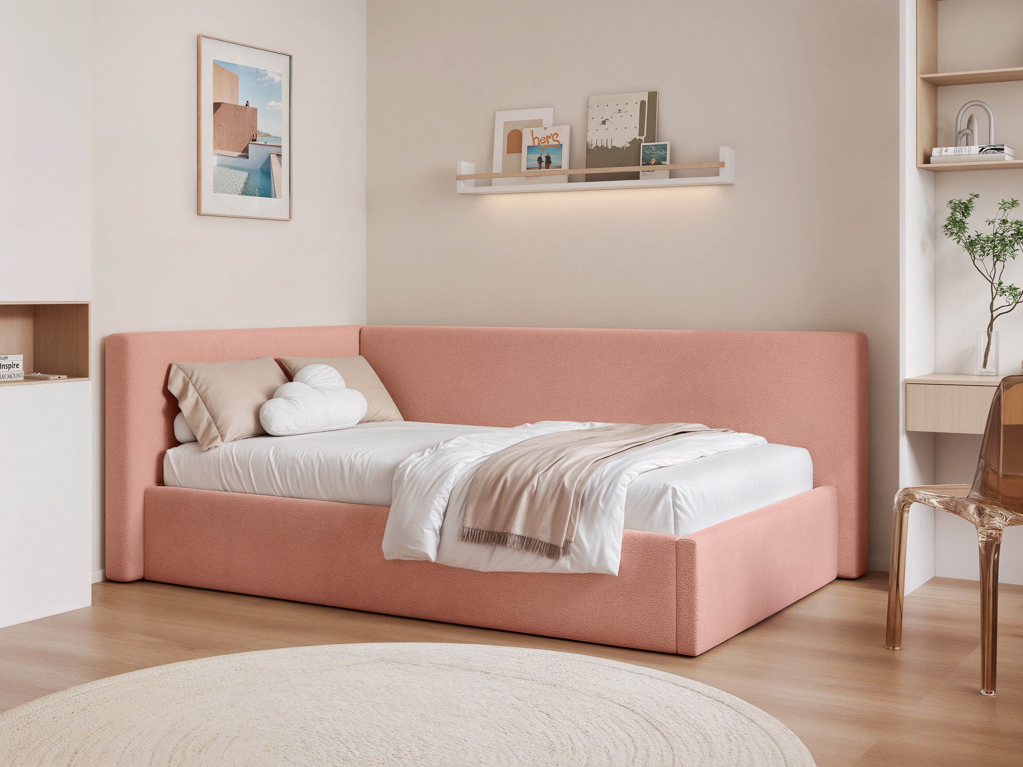 Bed Martinez 132 (Sand 61)