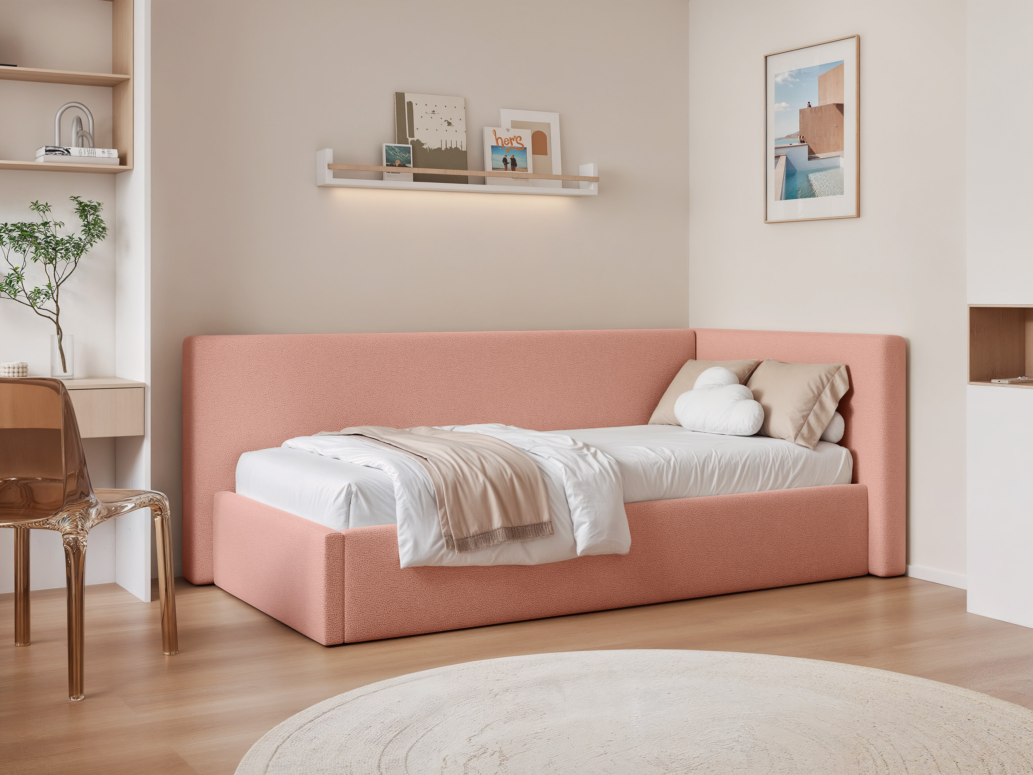 Bed Martinez 132 (Sand 61)