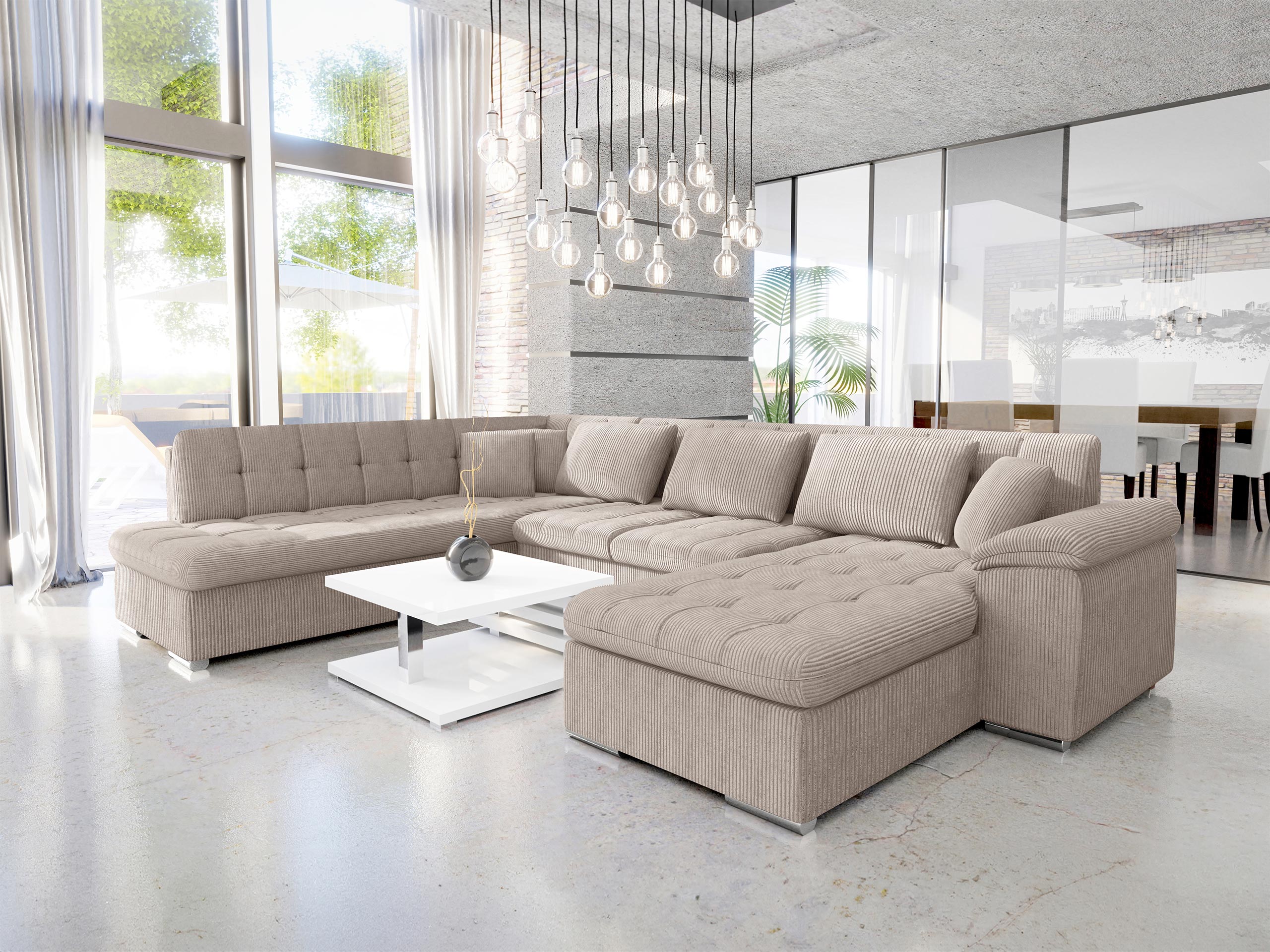 Corner sofa Comfivo Gemma II (Right)