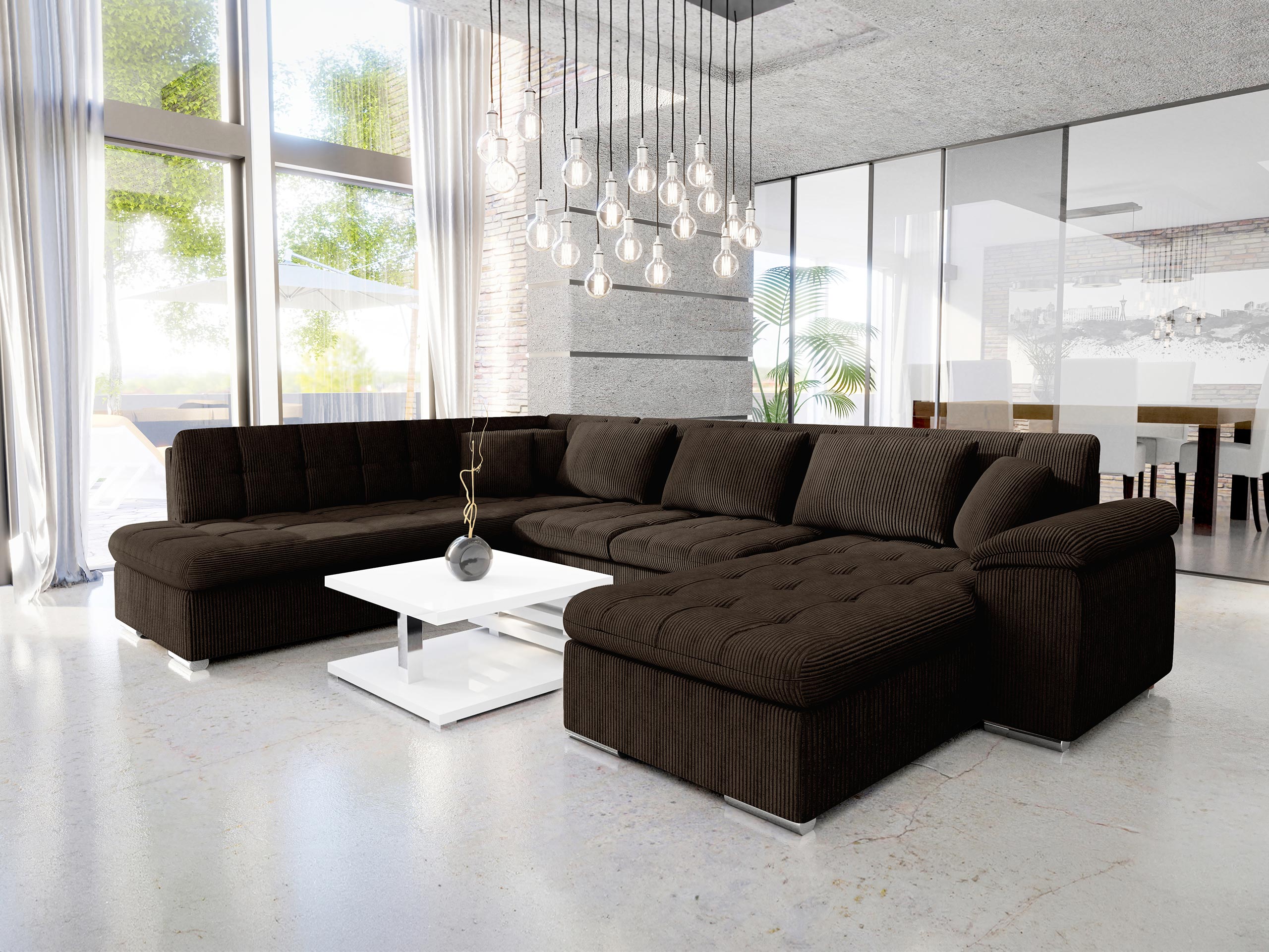 Corner sofa Comfivo Gemma II (Right)
