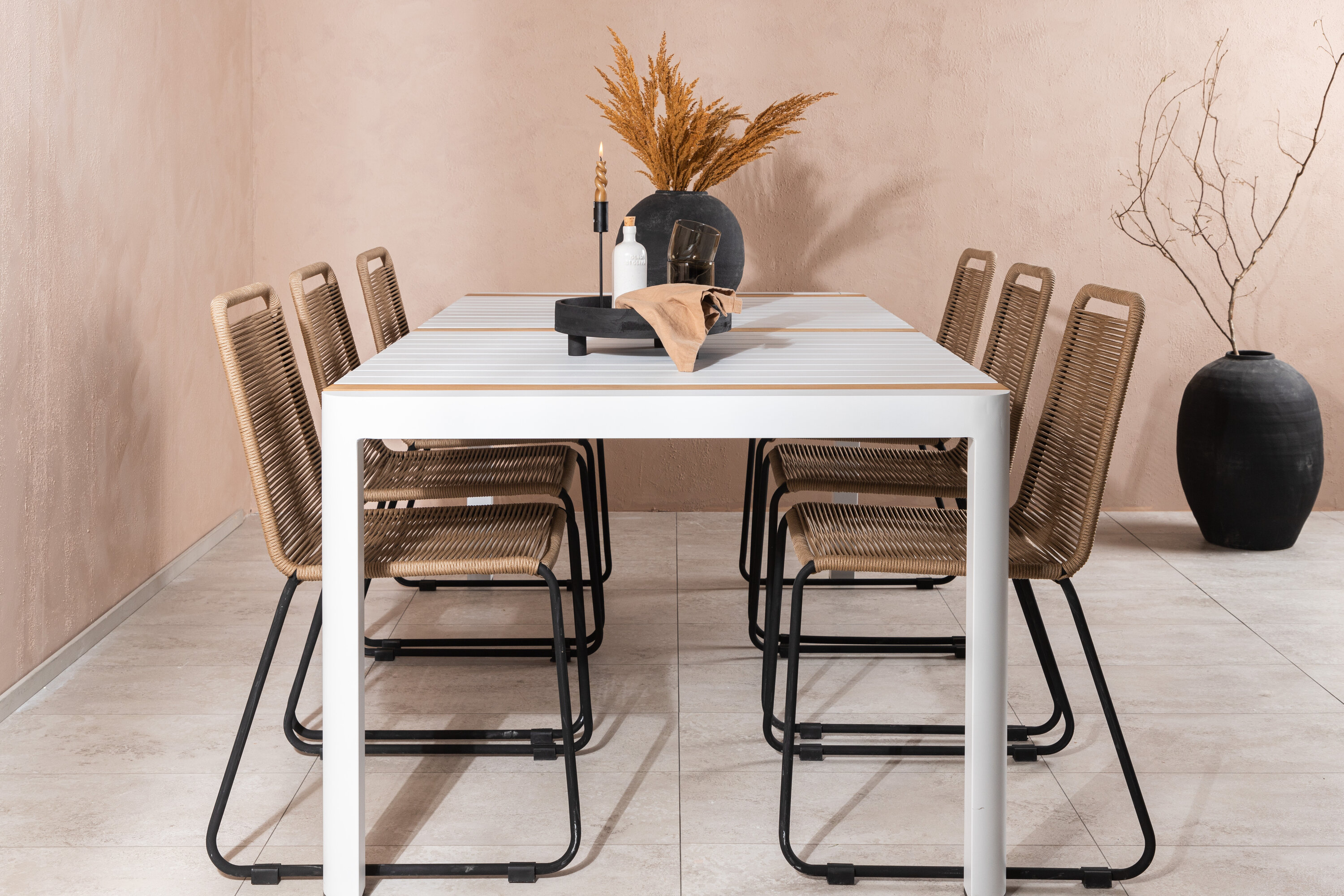 Table and chairs set Dallas 5292