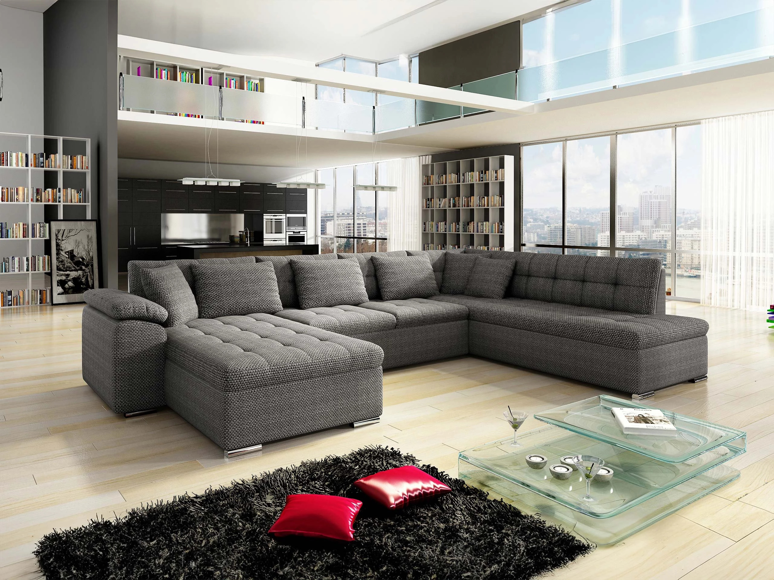 Corner sofa Comfivo Gemma II (Left)