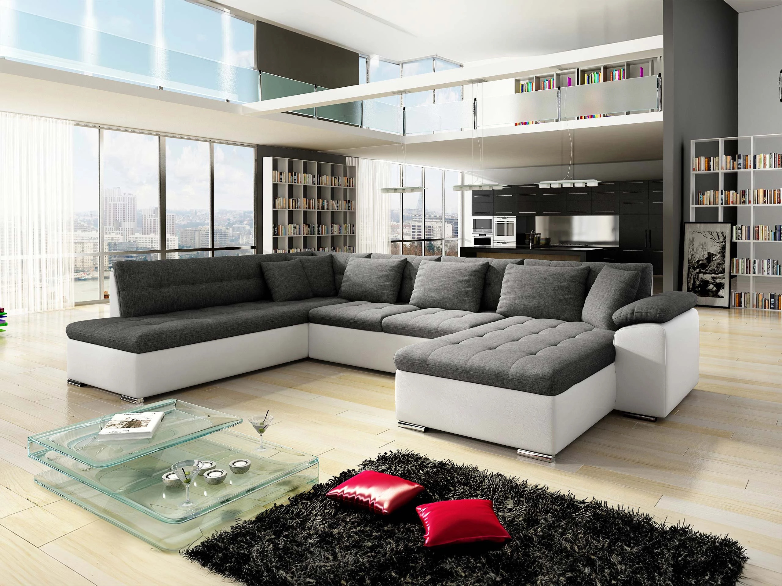 Corner sofa Comfivo Gemma II (Right)