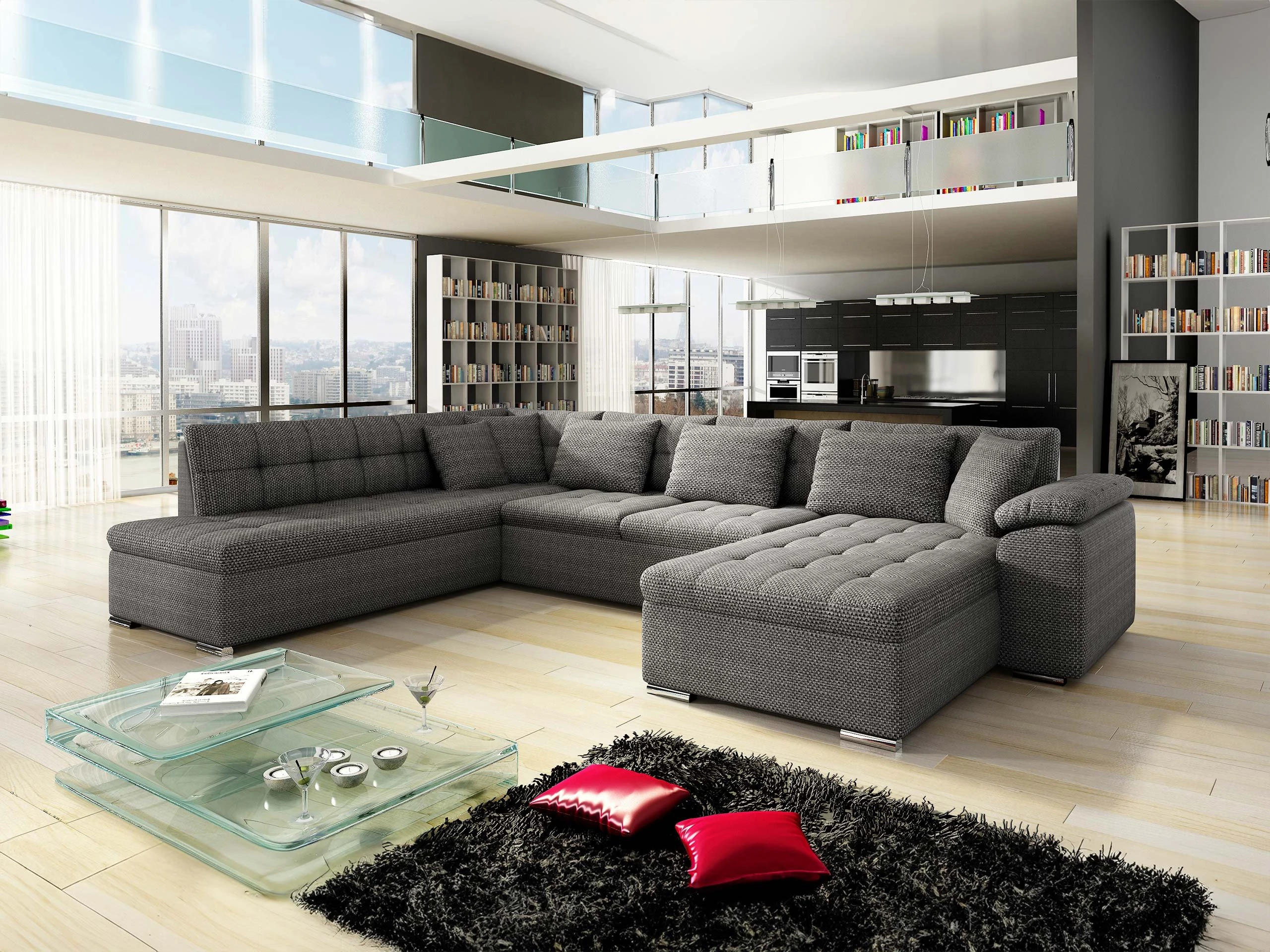 Corner sofa Comfivo Gemma II (Right)
