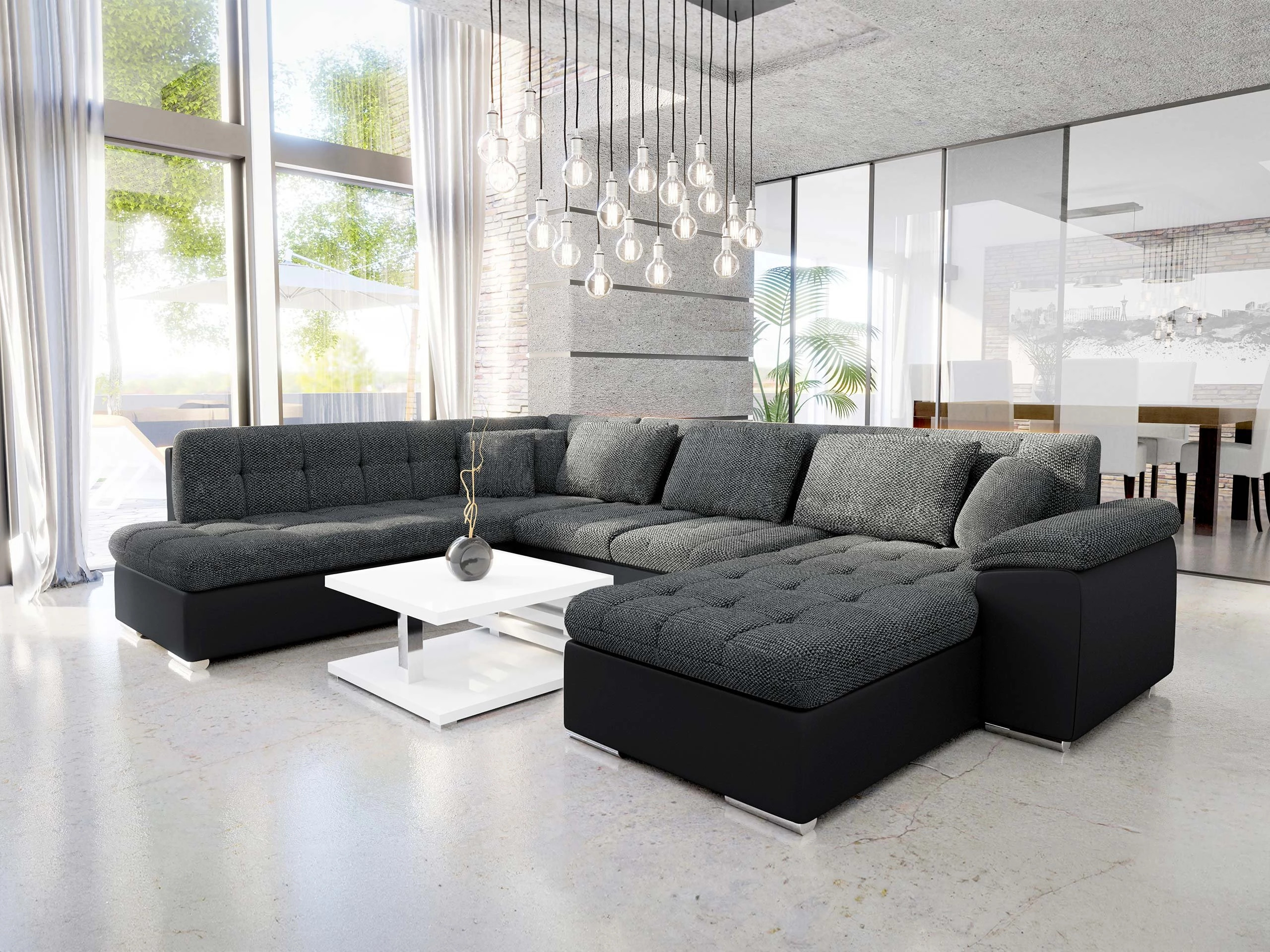 Corner sofa Comfivo Gemma II (Right)