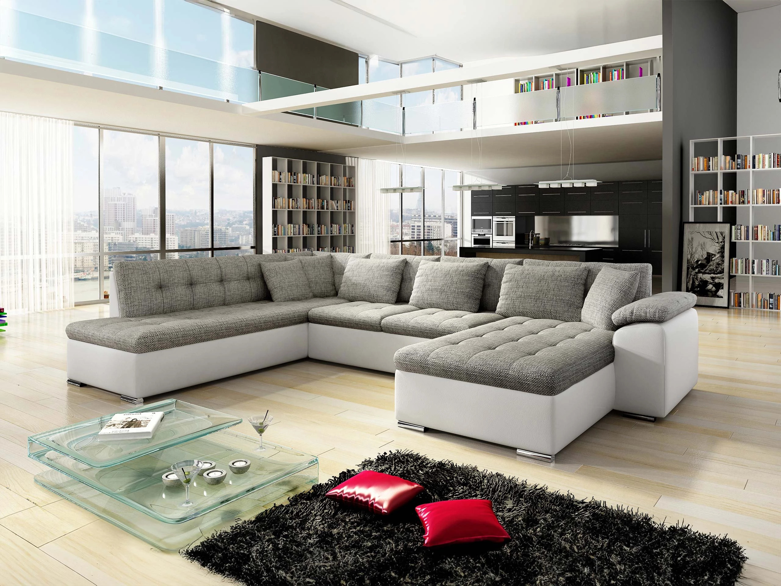 Corner sofa Comfivo Gemma II (Right)