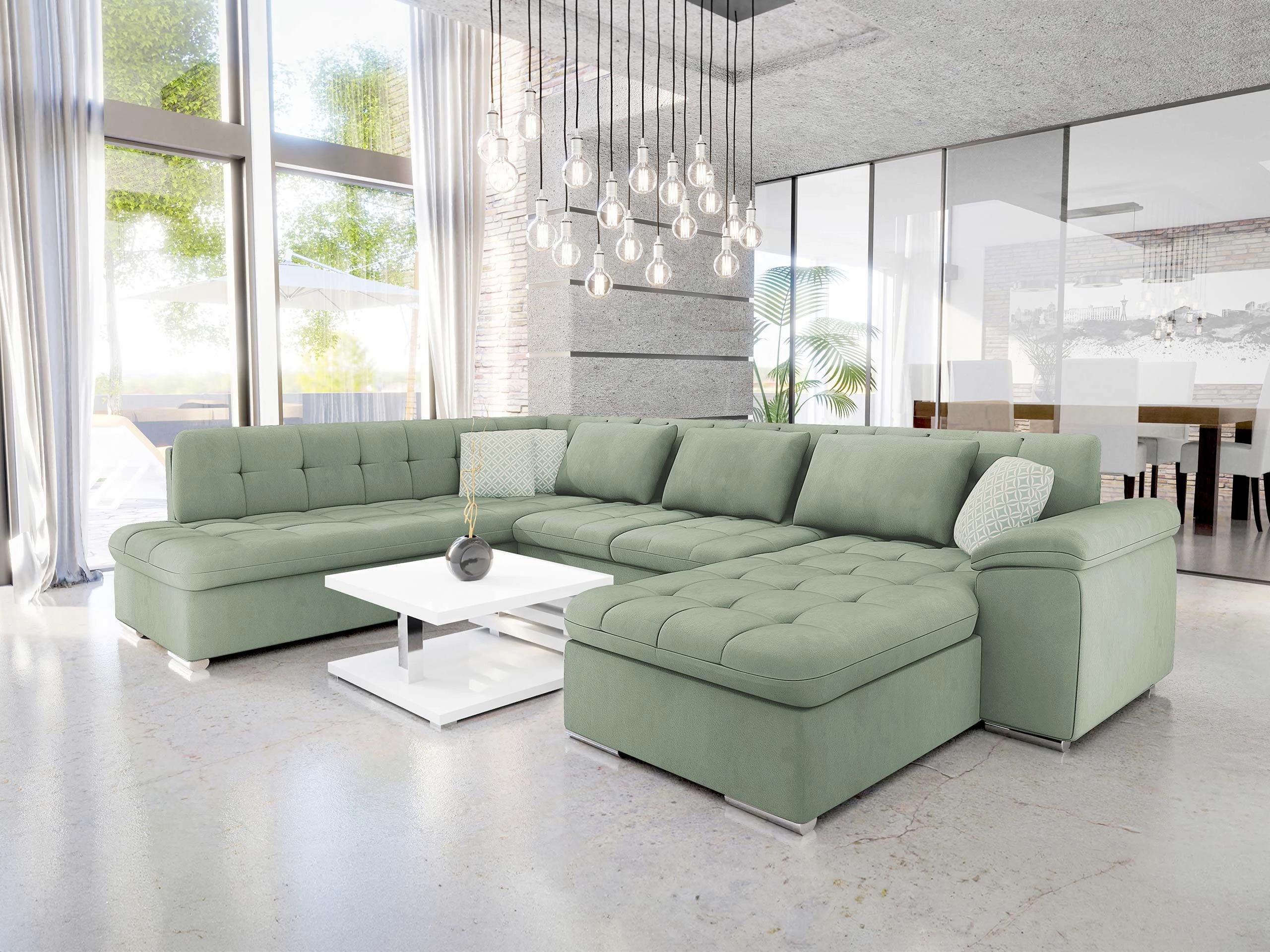 Corner sofa Comfivo Gemma II (Right)