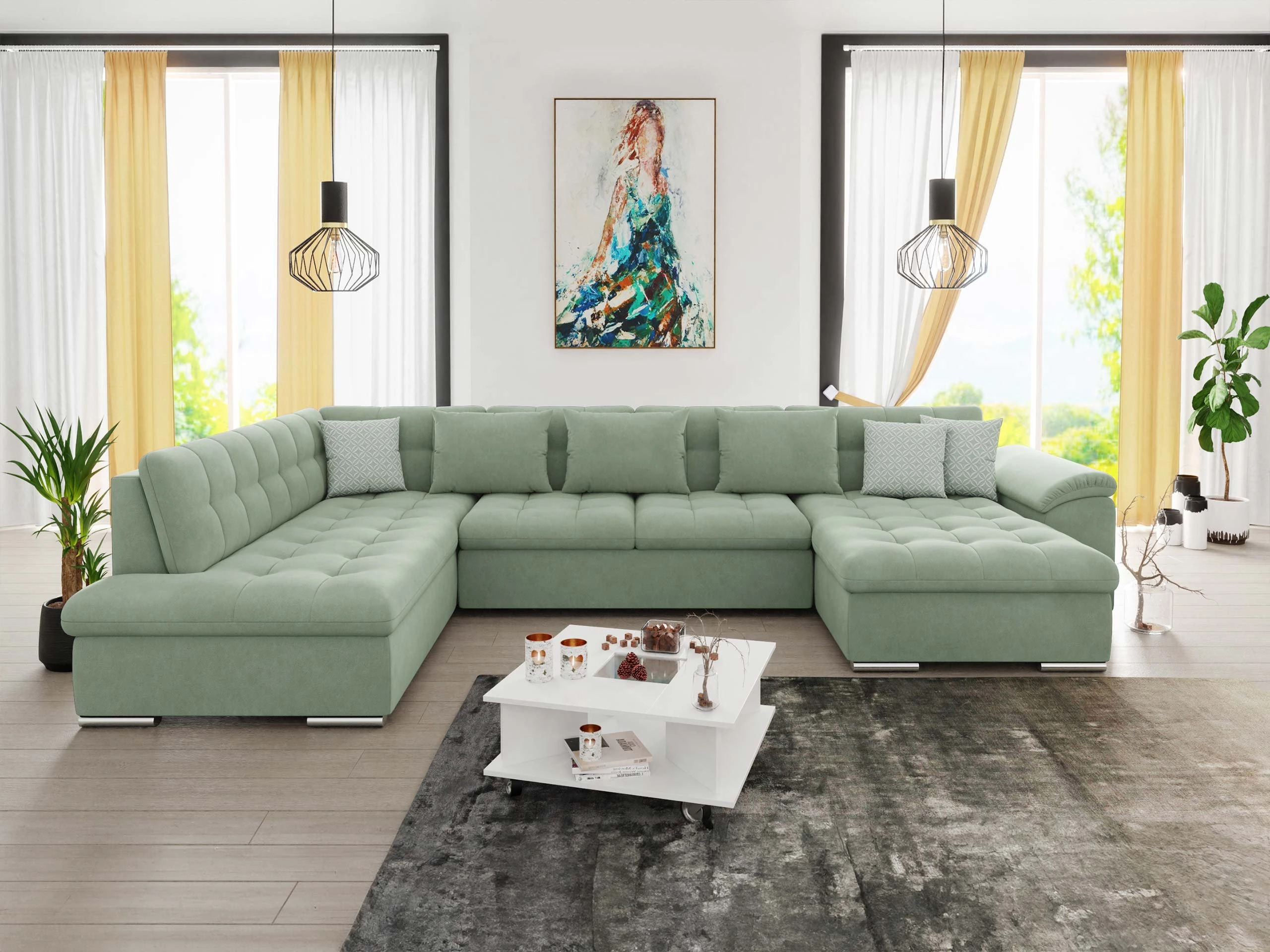 Corner sofa Comfivo Gemma II (Right)