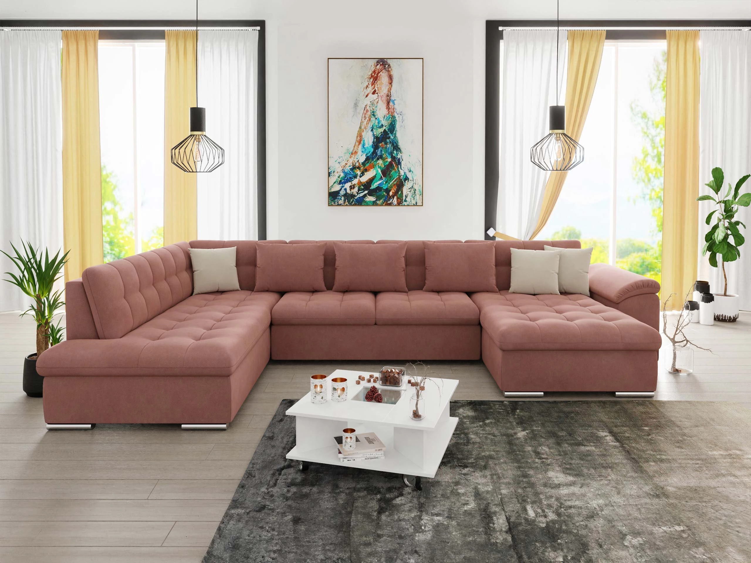Corner sofa Comfivo Gemma II (Right)