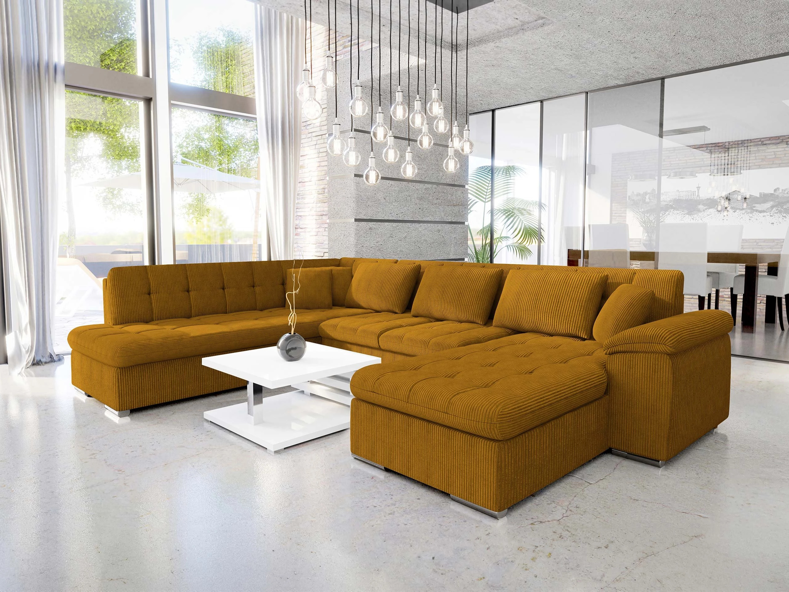 Corner sofa Comfivo Gemma II (Right)