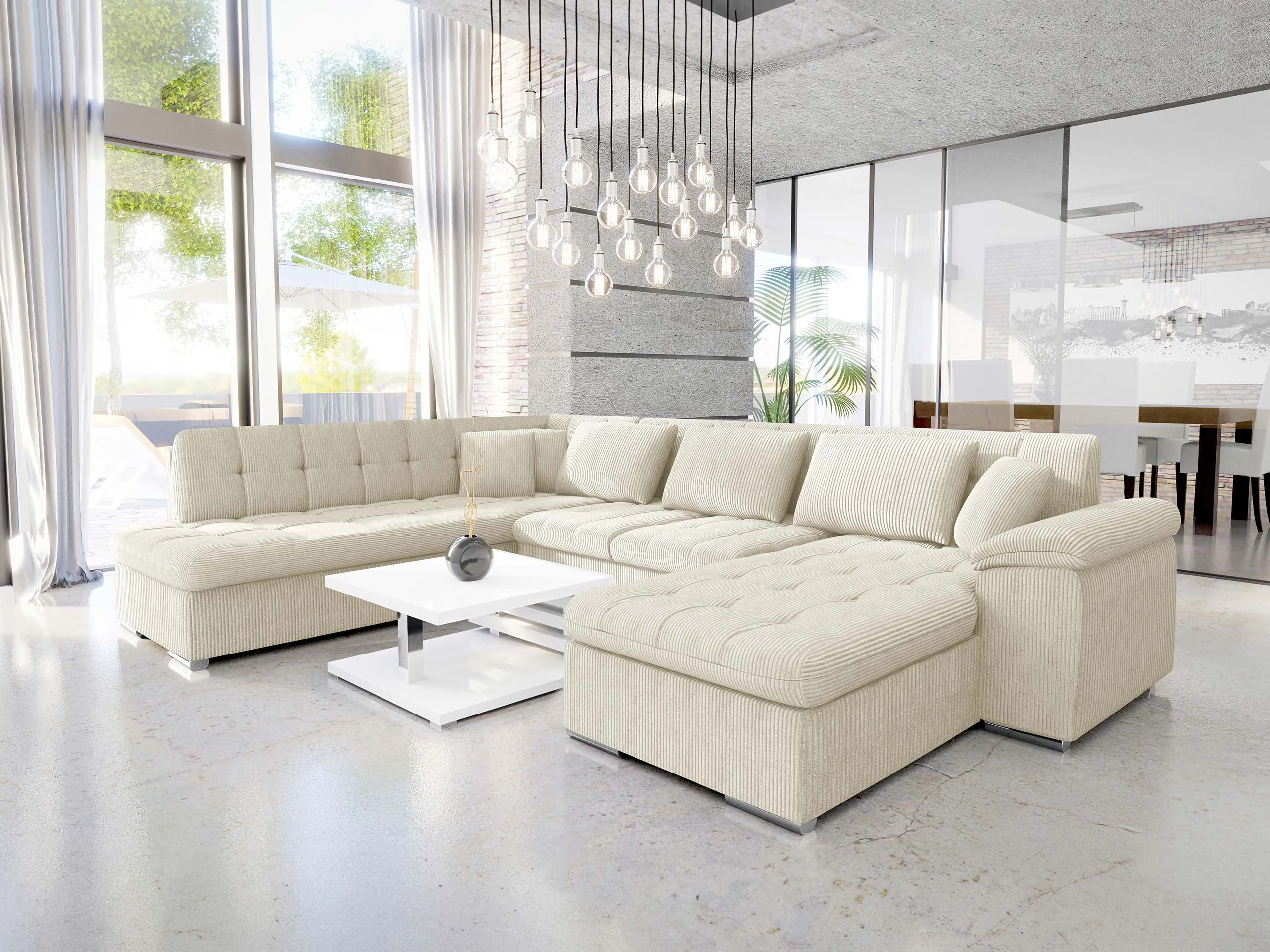 Corner sofa Comfivo Gemma II (Right)