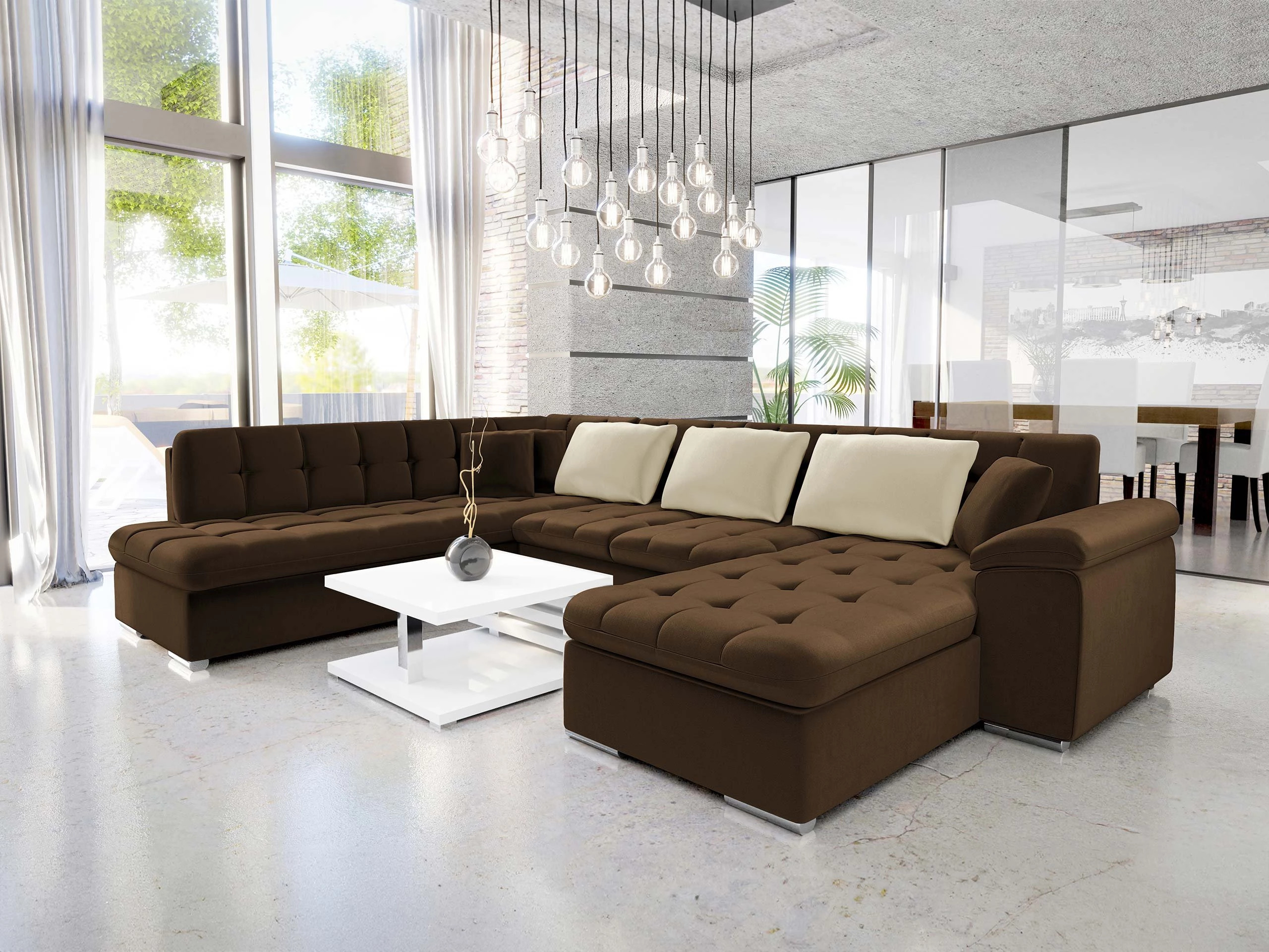 Corner sofa Comfivo Gemma II (Right)