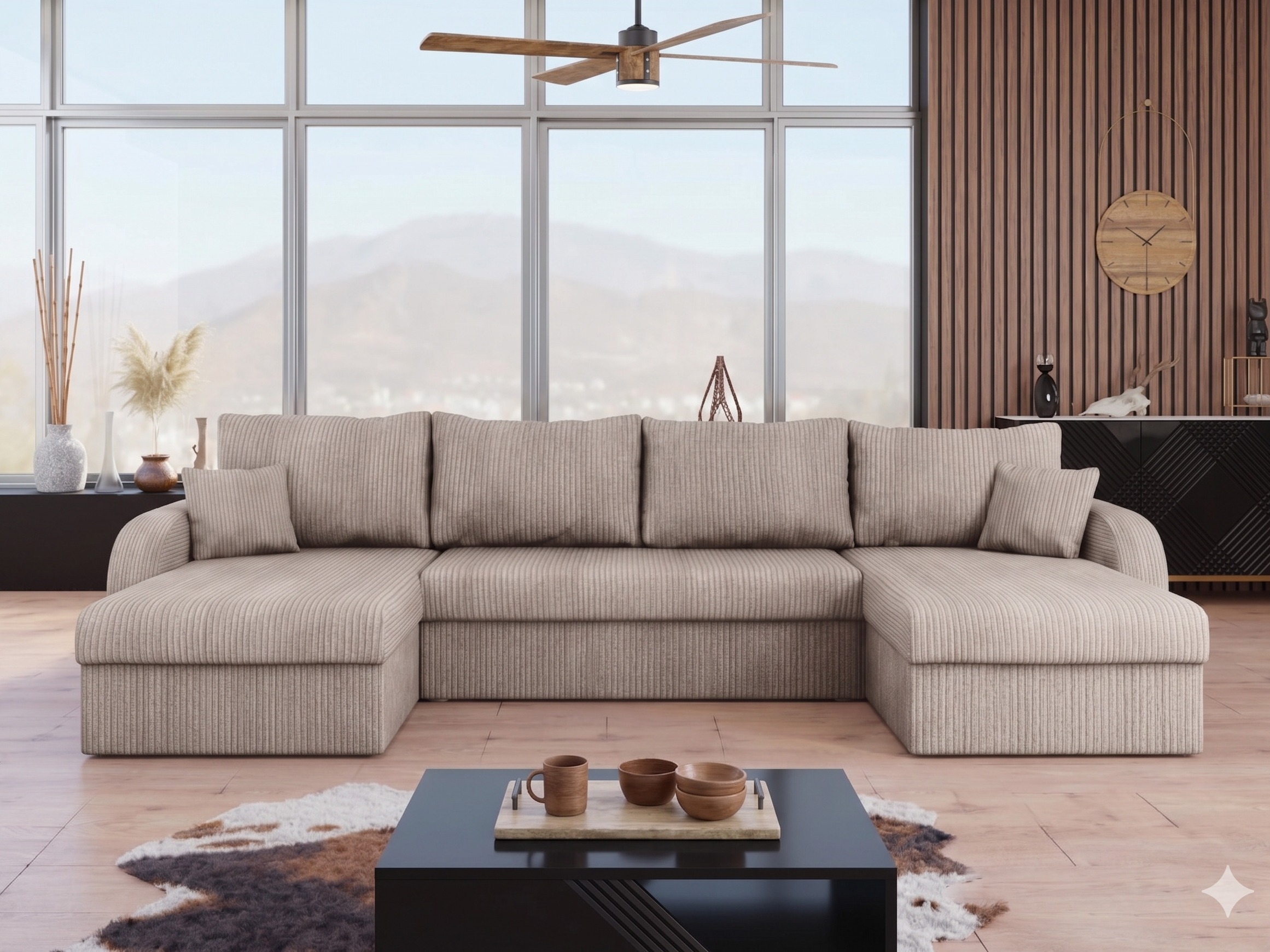Corner sofa Comfivo Melissa II (Poso 03)