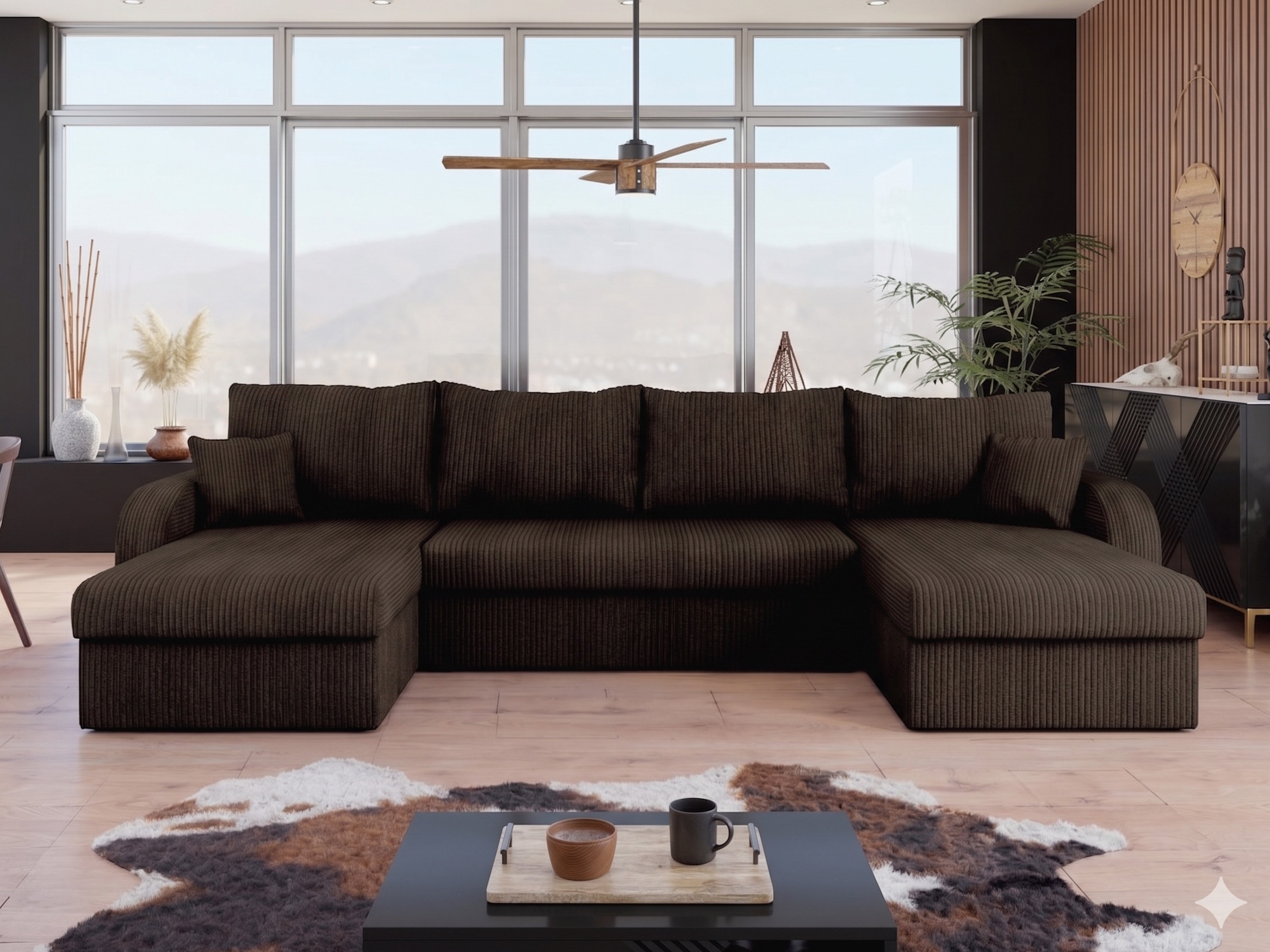 Corner sofa Comfivo Melissa II (Poso 06)