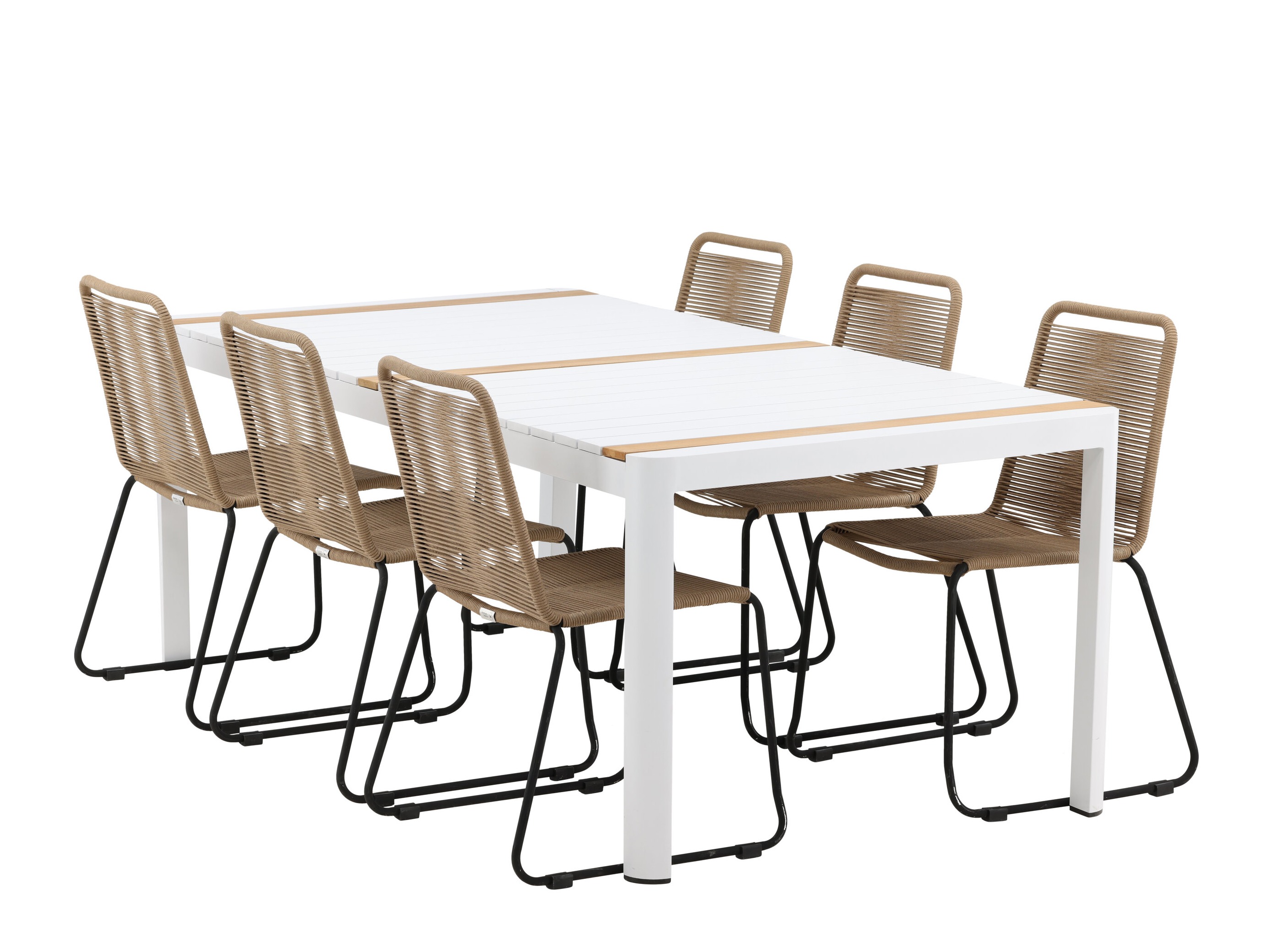 Table and chairs set Dallas 5292