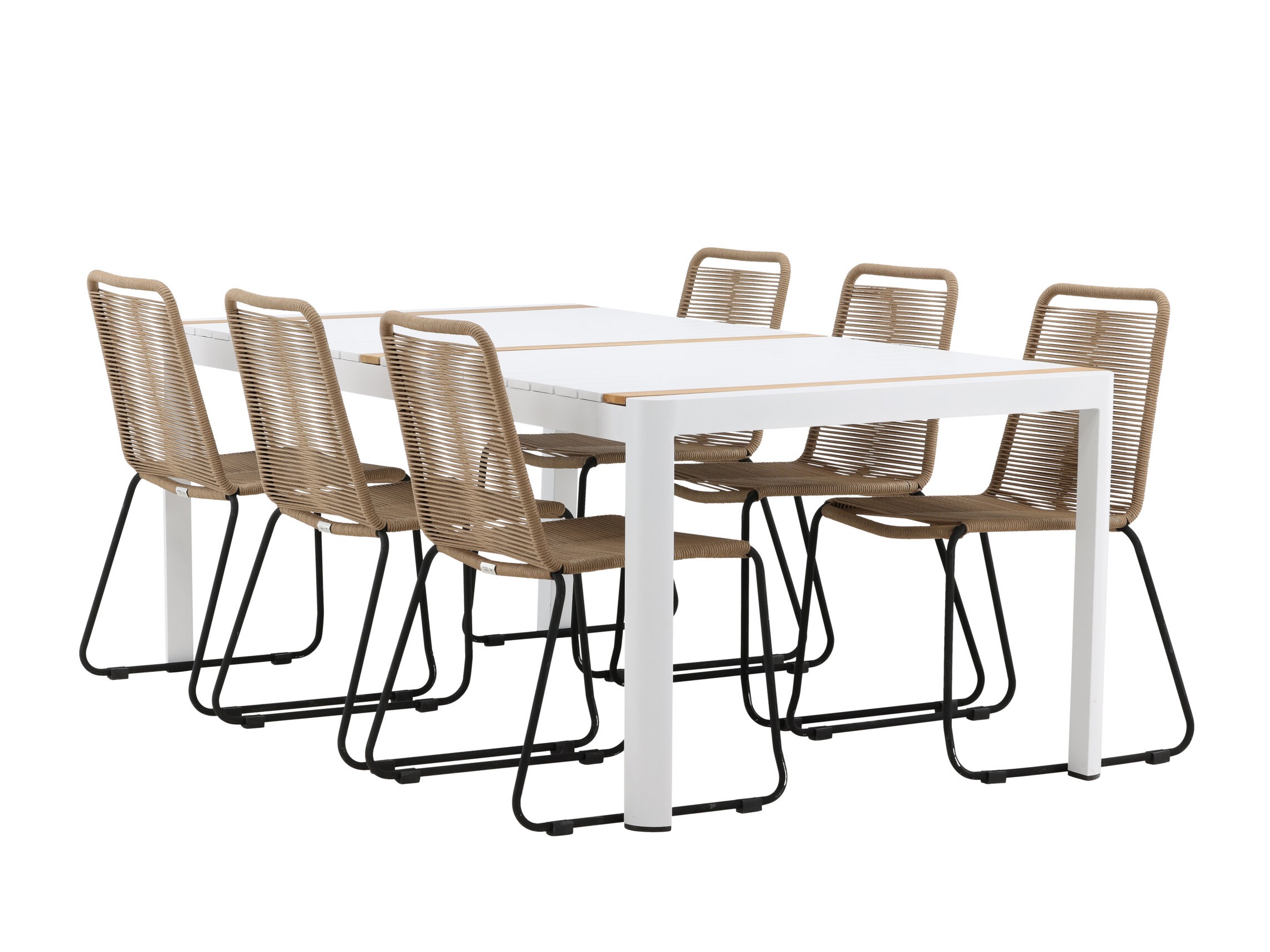 Table and chairs set Dallas 5292