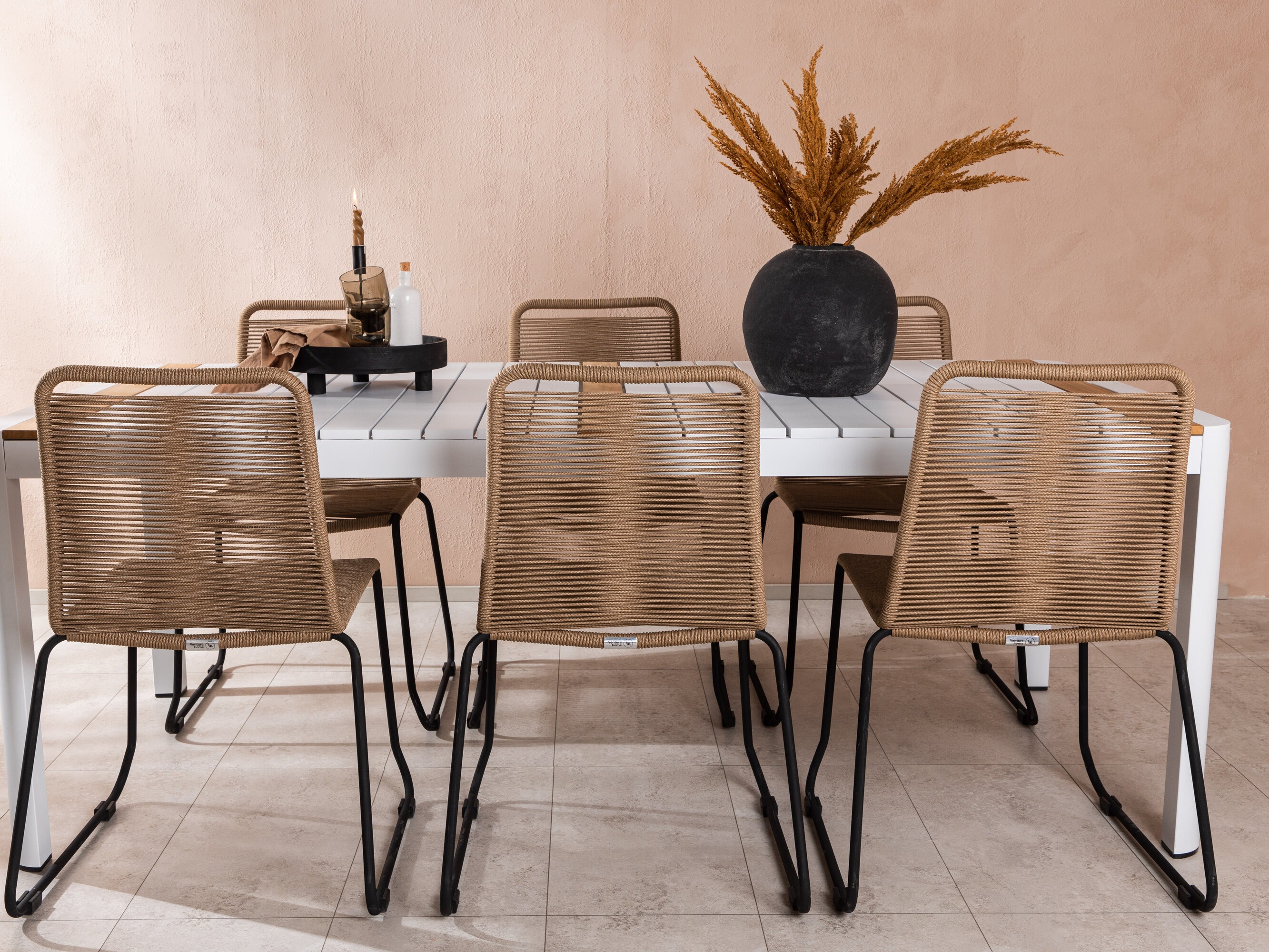 Table and chairs set Dallas 5292