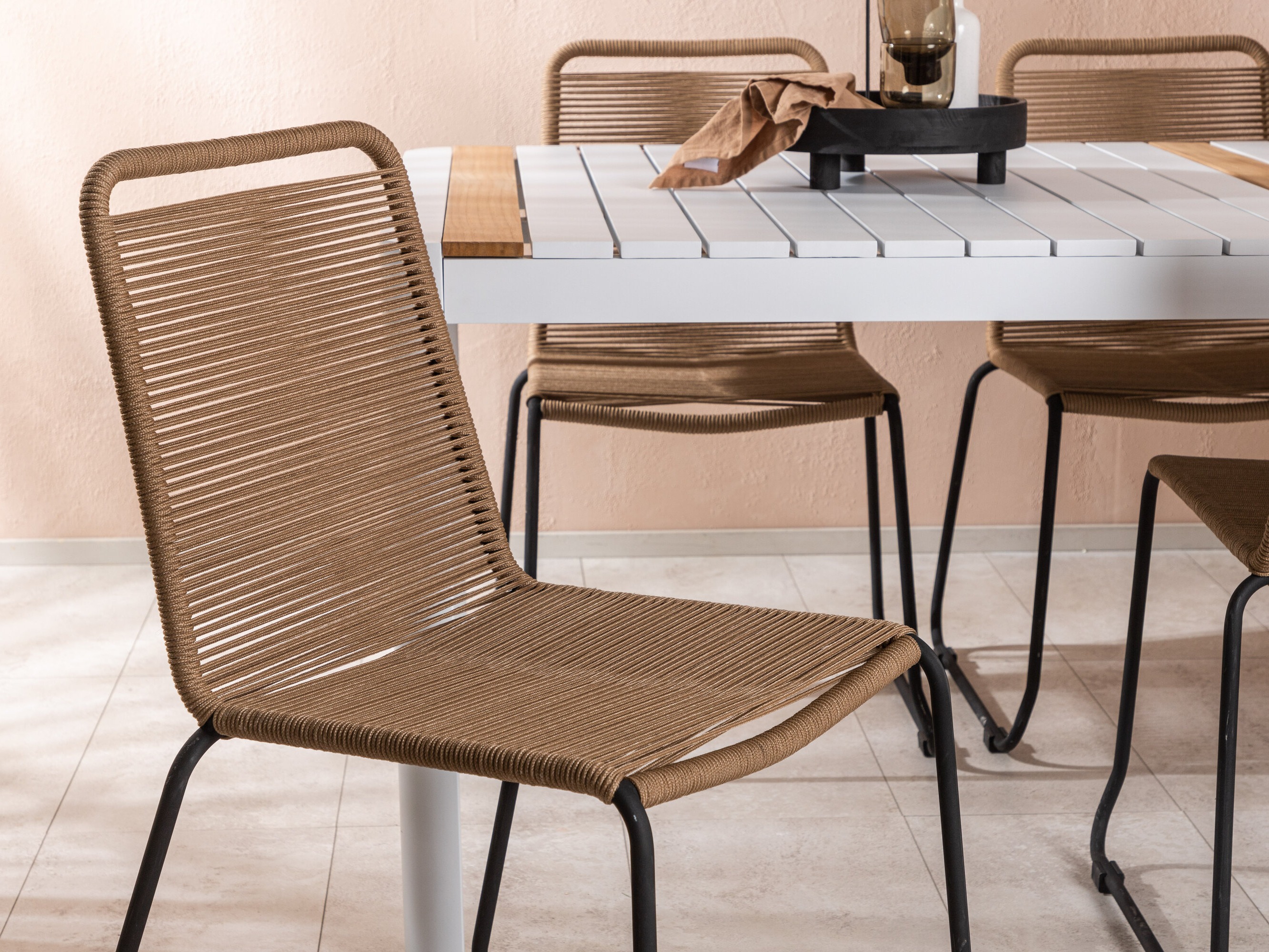 Table and chairs set Dallas 5292