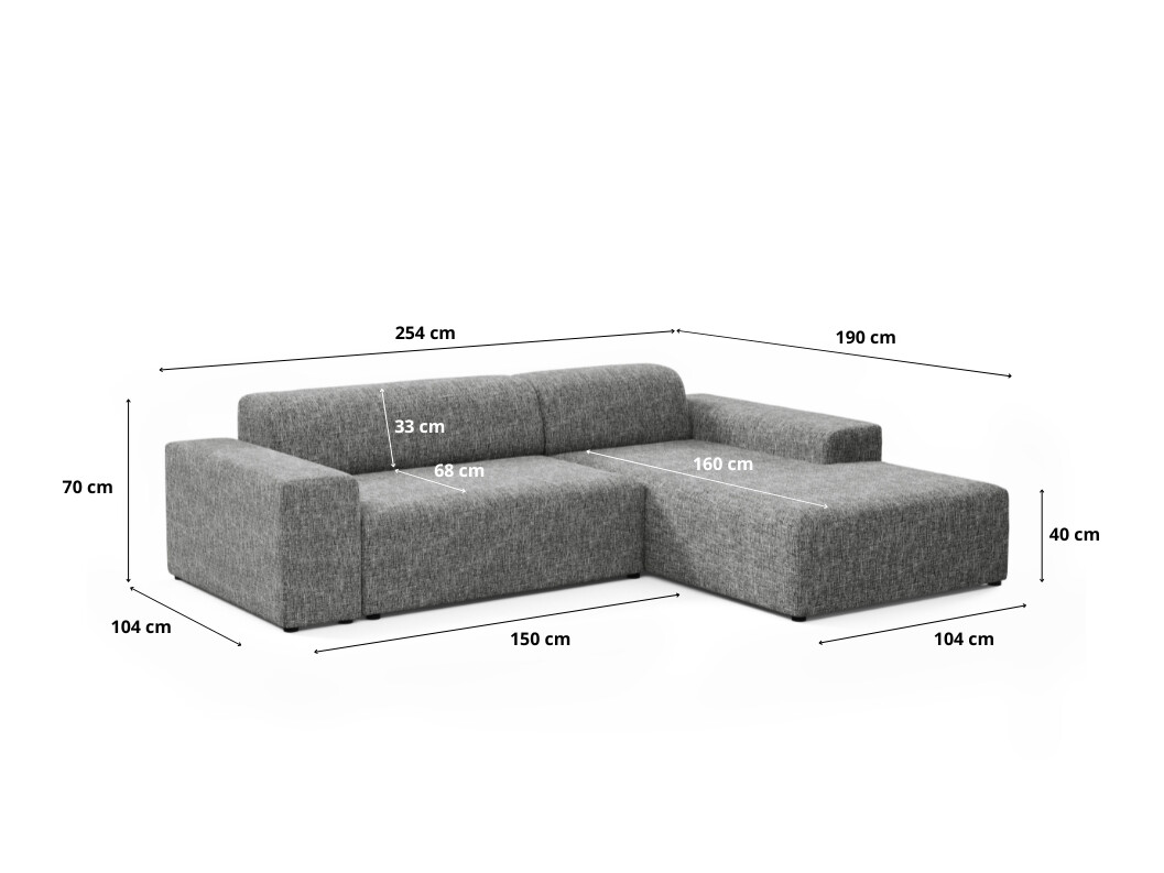 Modular corner sofa Lutivi 101 (Imo 30)