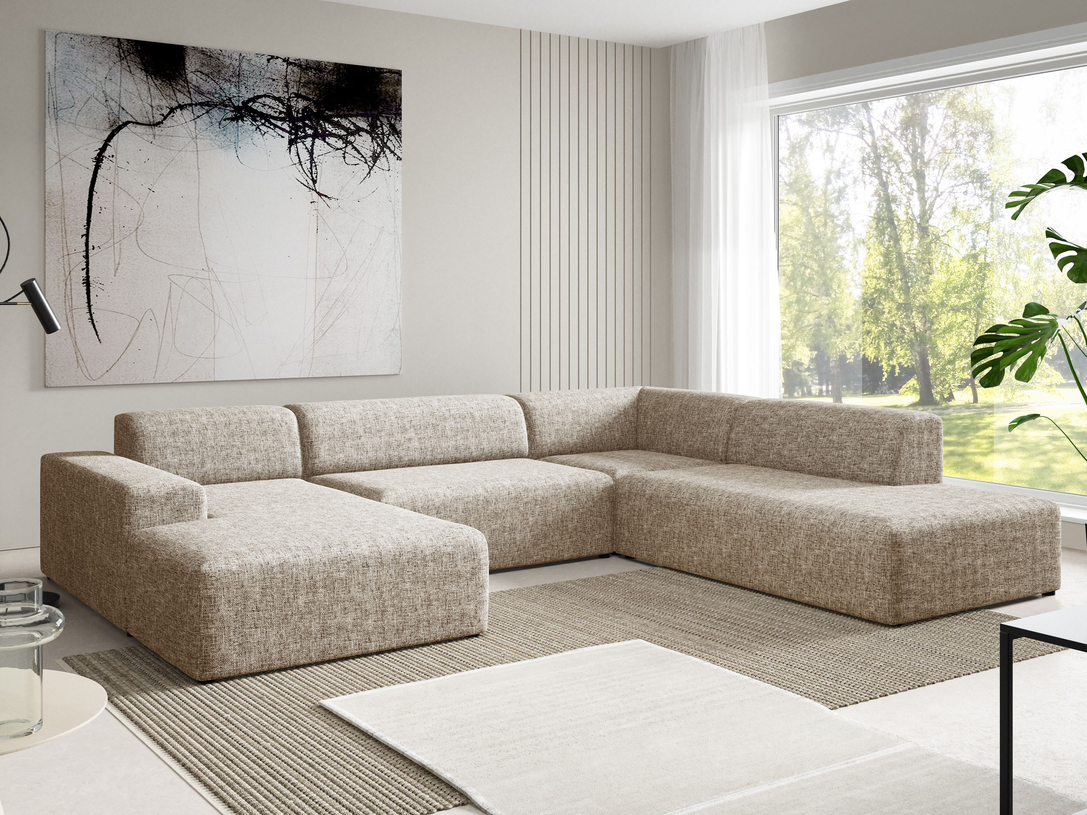 Modular corner sofa Lutivi 102 (Imo 15)