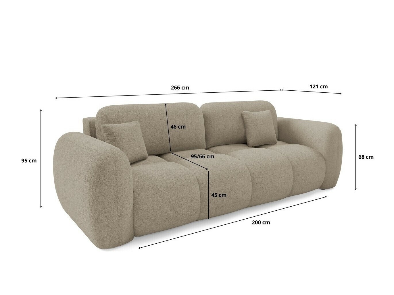 Sofa bed Franklin 212 (Quelle 54)