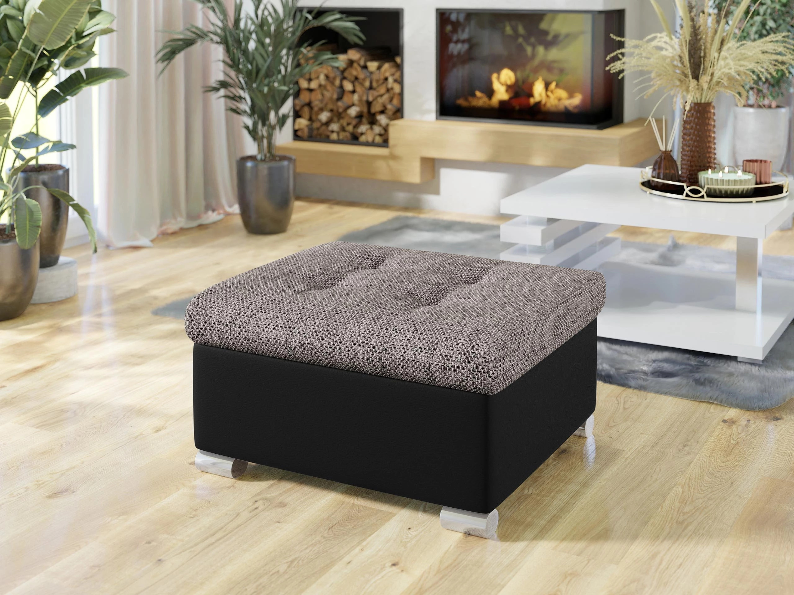 Ottoman Comfivo Gemma (Soft 011 + Lawa 05)