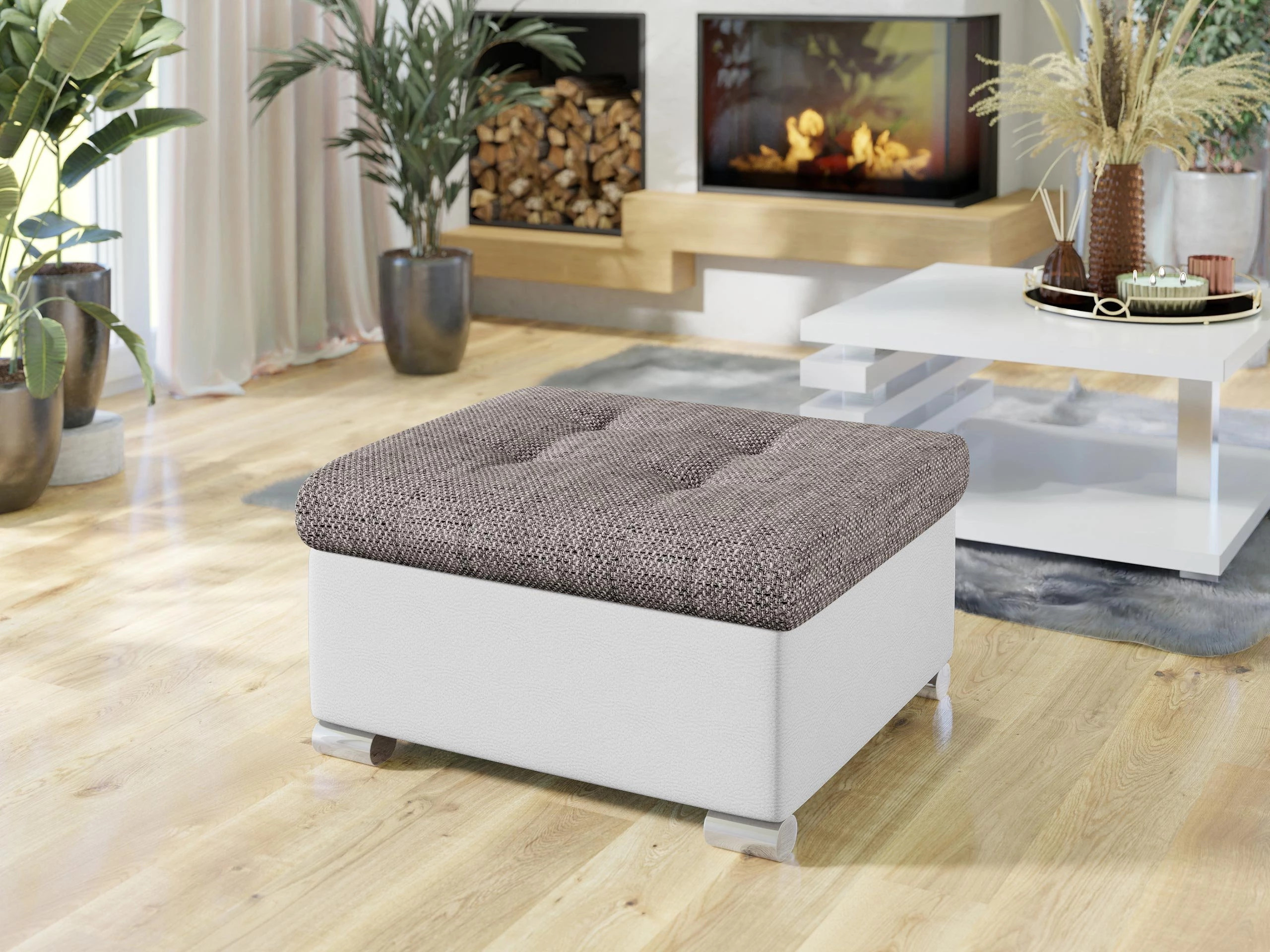 Ottoman Comfivo Gemma (Soft 017 + Lawa 05)