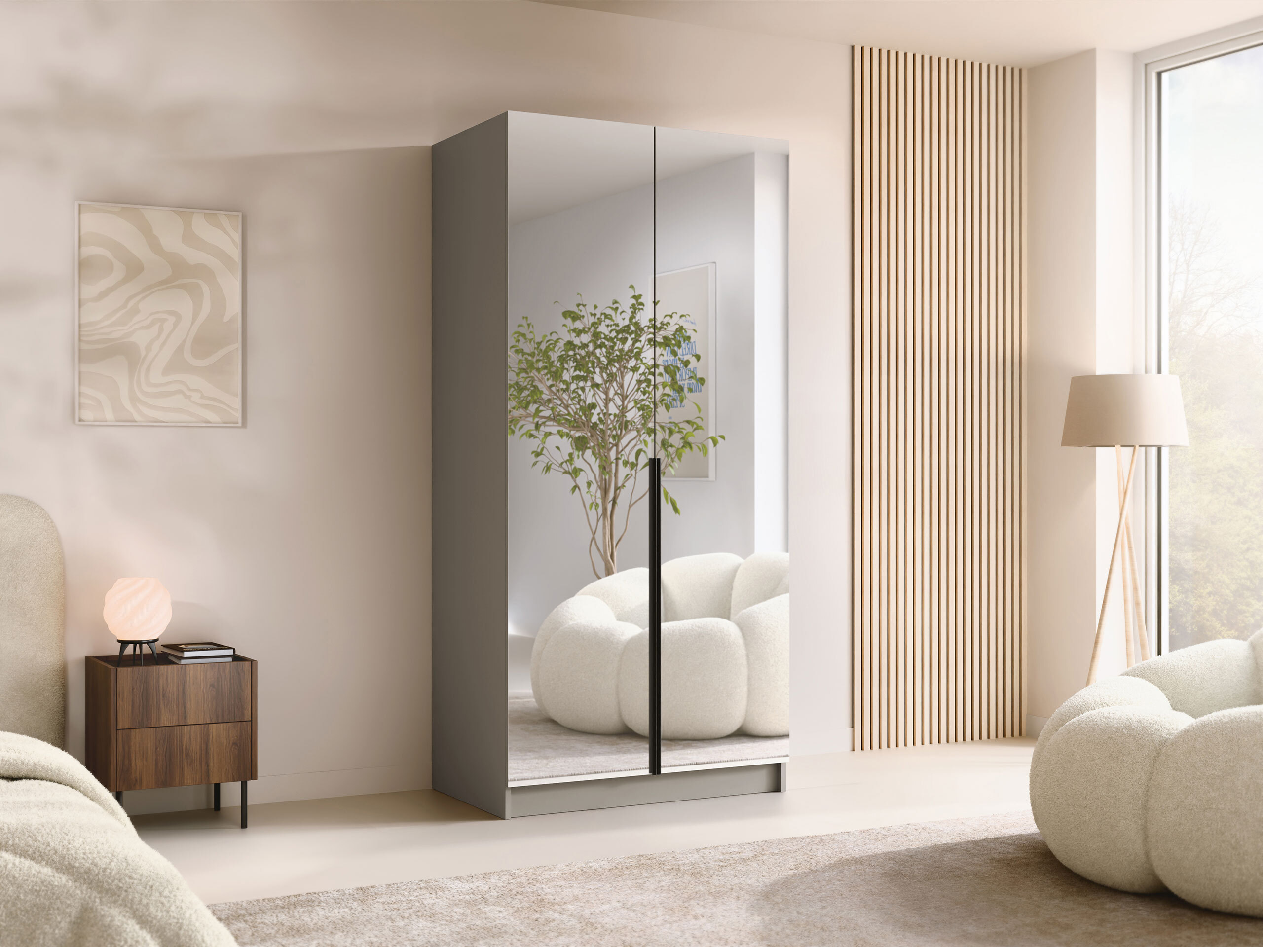 Wardrobe Closico Staton III (Cashmere)