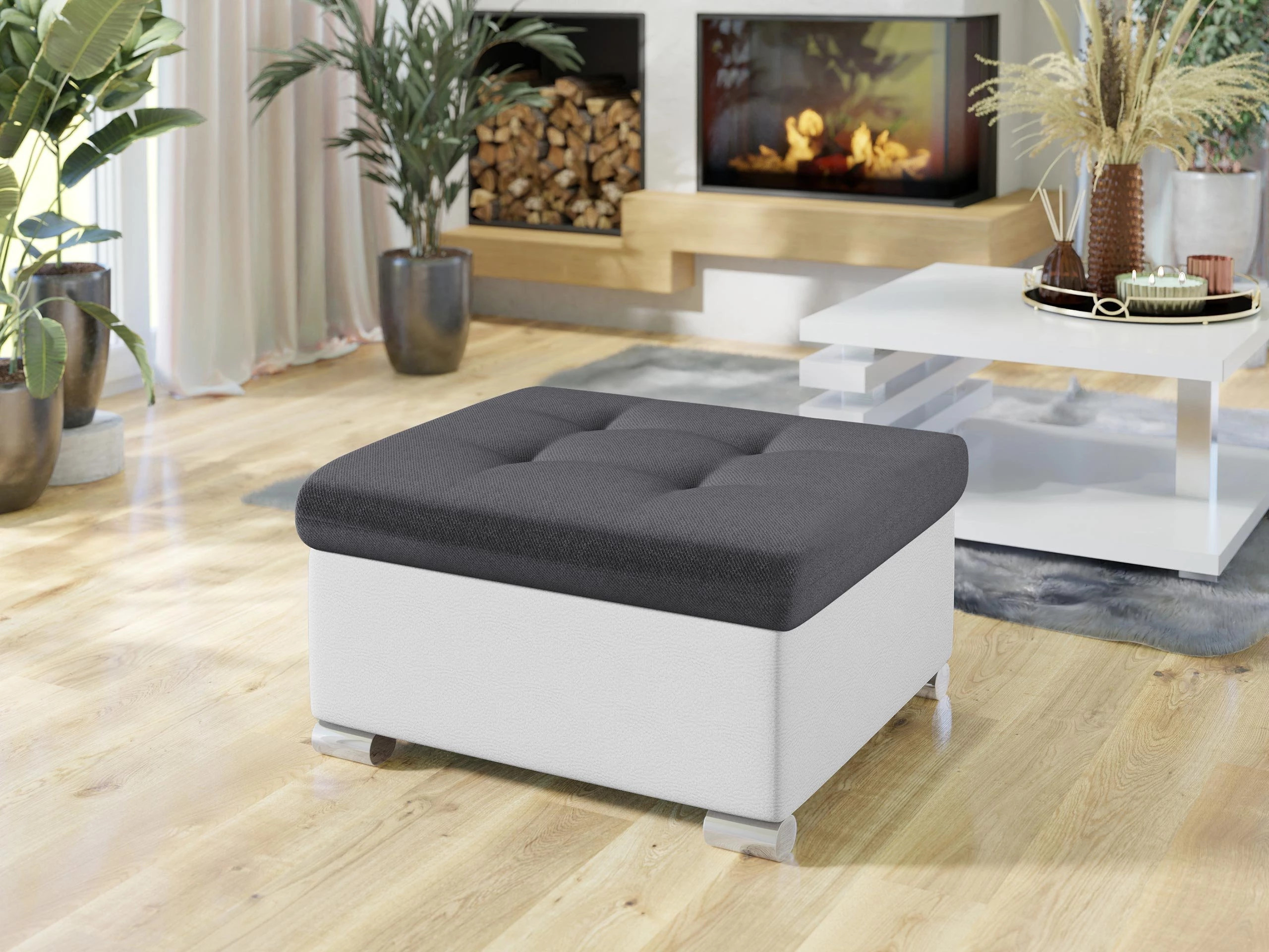 Ottoman Comfivo Gemma (Soft 017 + Kronos 22)