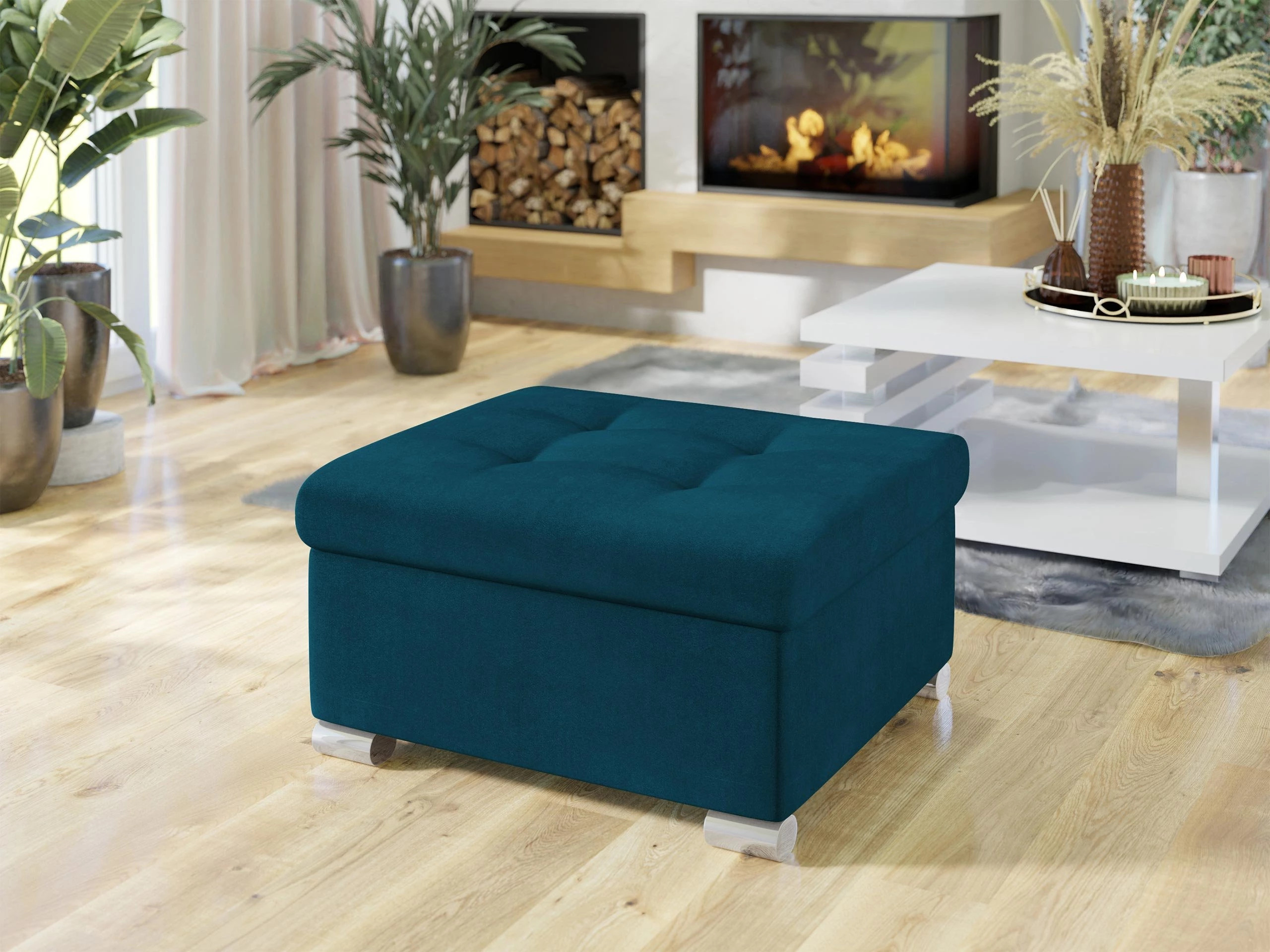 Ottoman Comfivo Gemma (Venus Velvet 2911)