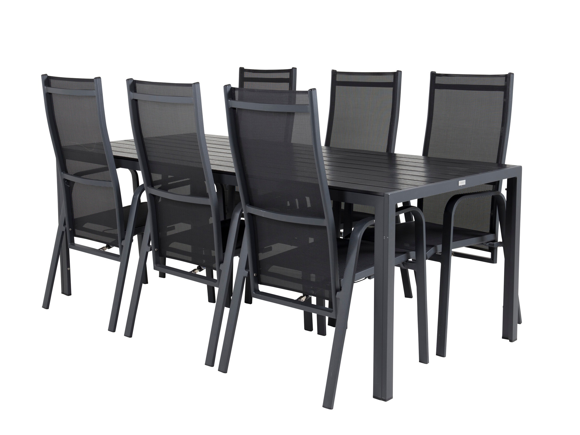 Table and chairs set Dallas 5295 (Black)